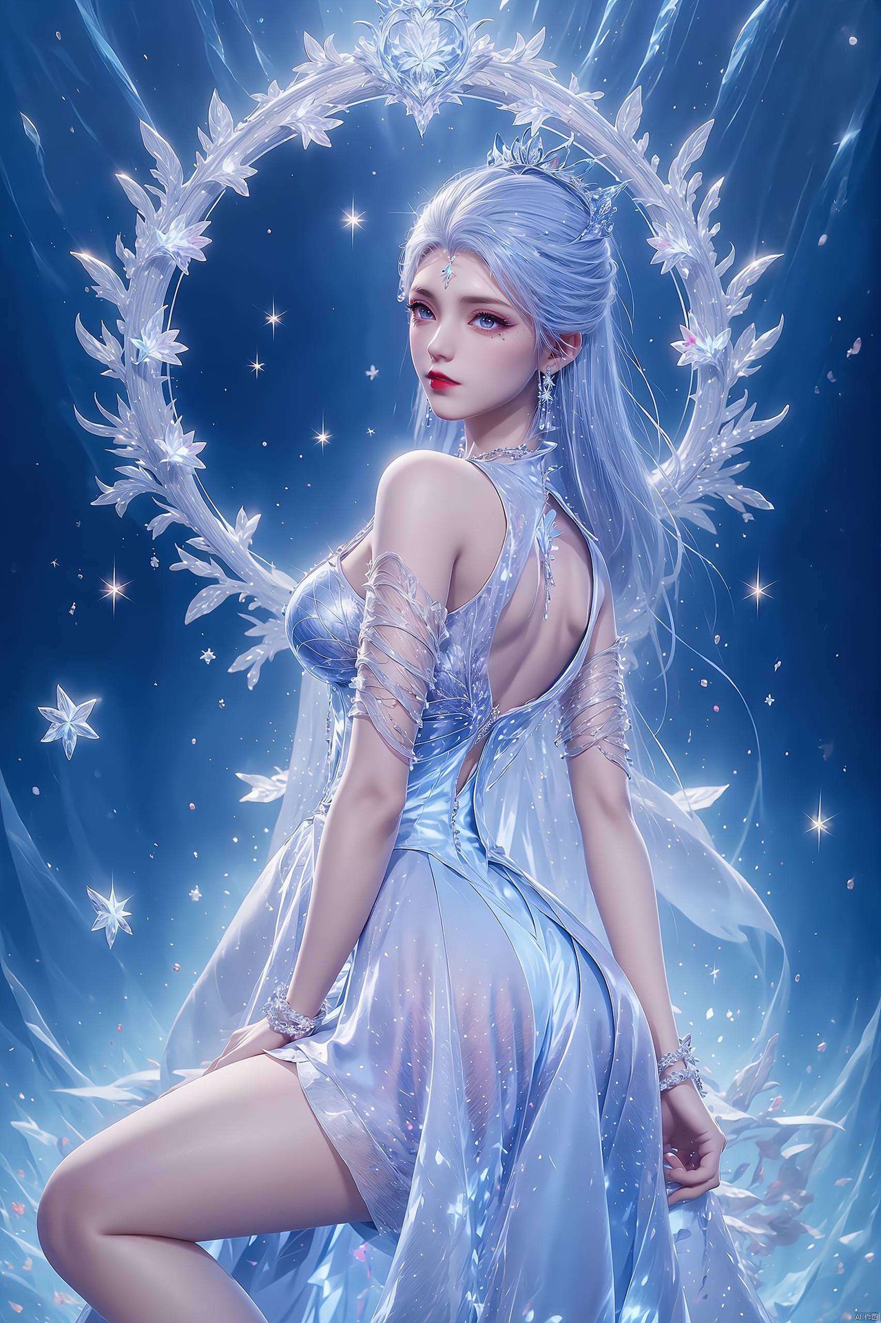 雪域仙子4K高清壁纸