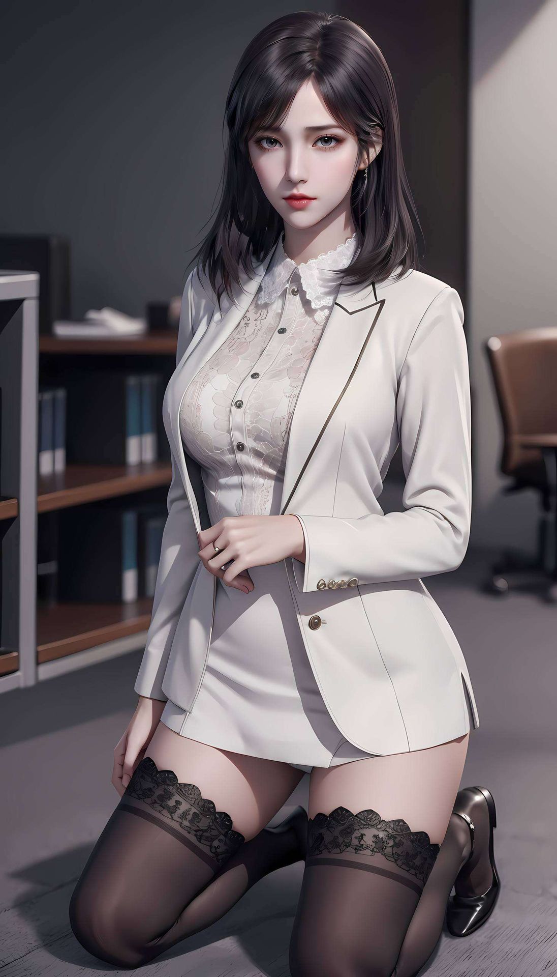 细腻描绘带你领略AI国漫女主的最新风采！这款最新版iPhone AI美女壁纸