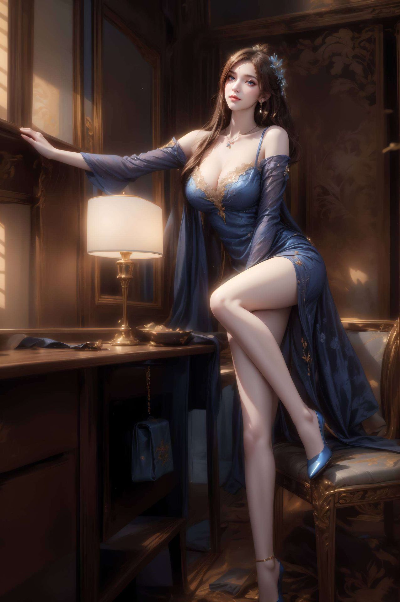 简洁而不失个性徐欣的制服高清壁纸