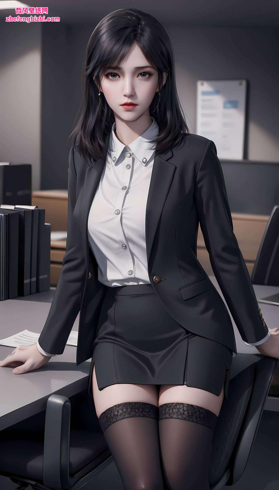 国漫女神的魅力在每一笔触间流转与油画中的苹果相映成趣