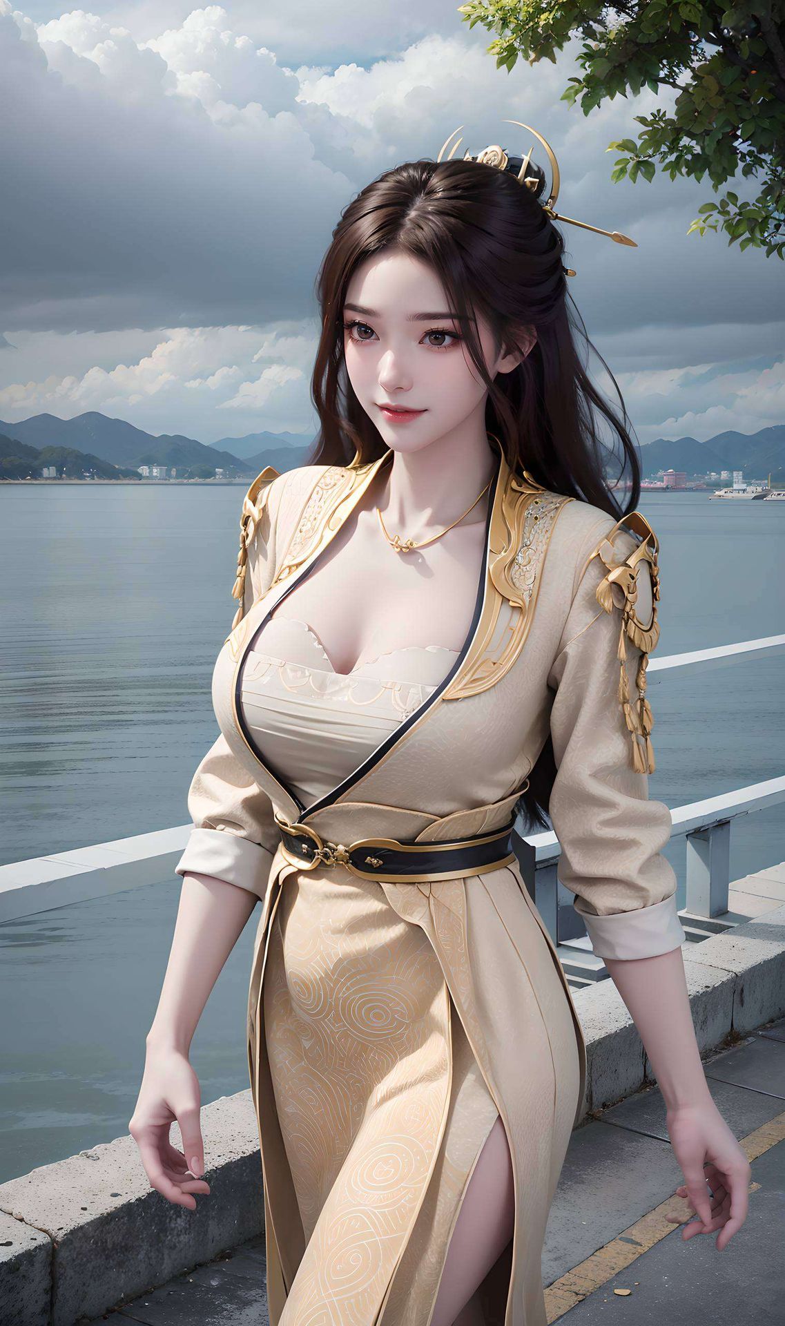 仿佛从森林深处走来清新脱俗