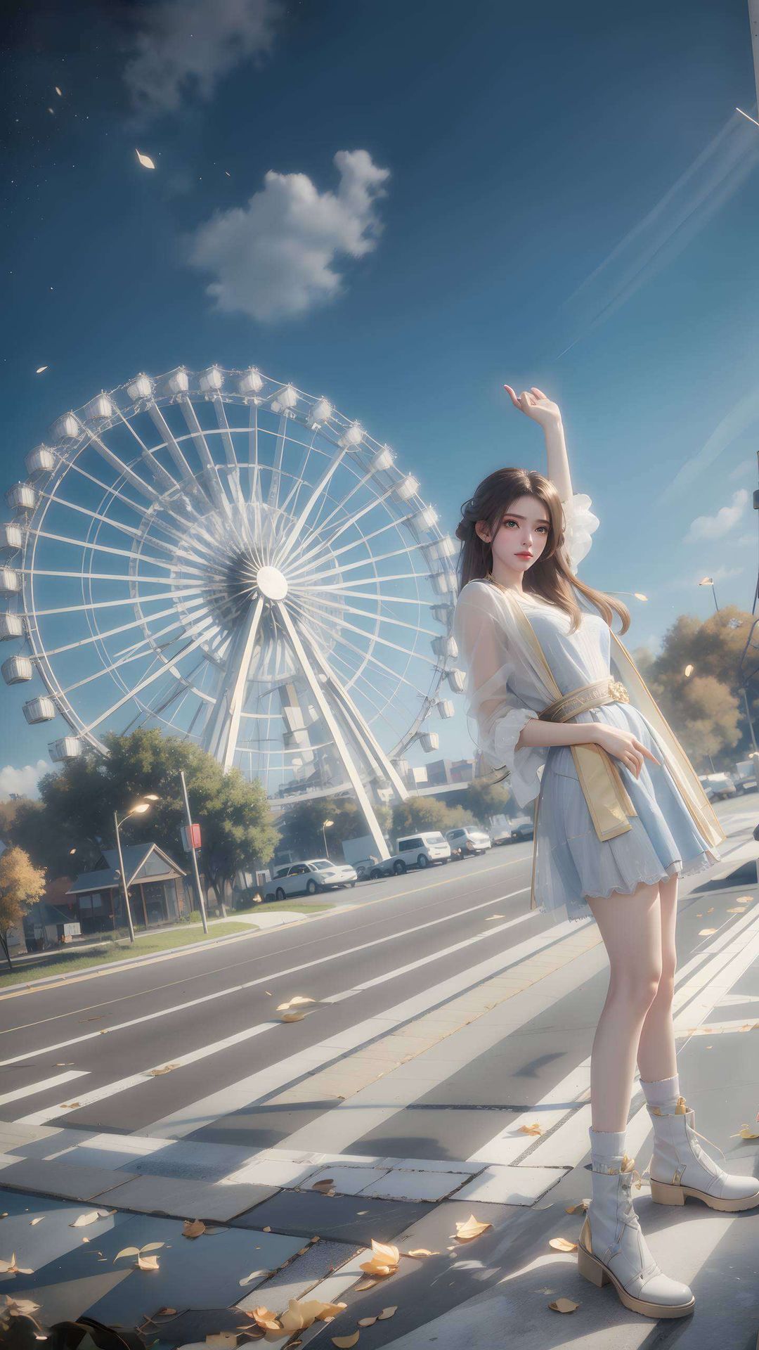 这款专为iPhone定制的国漫AI壁纸感受姚曦的魅力