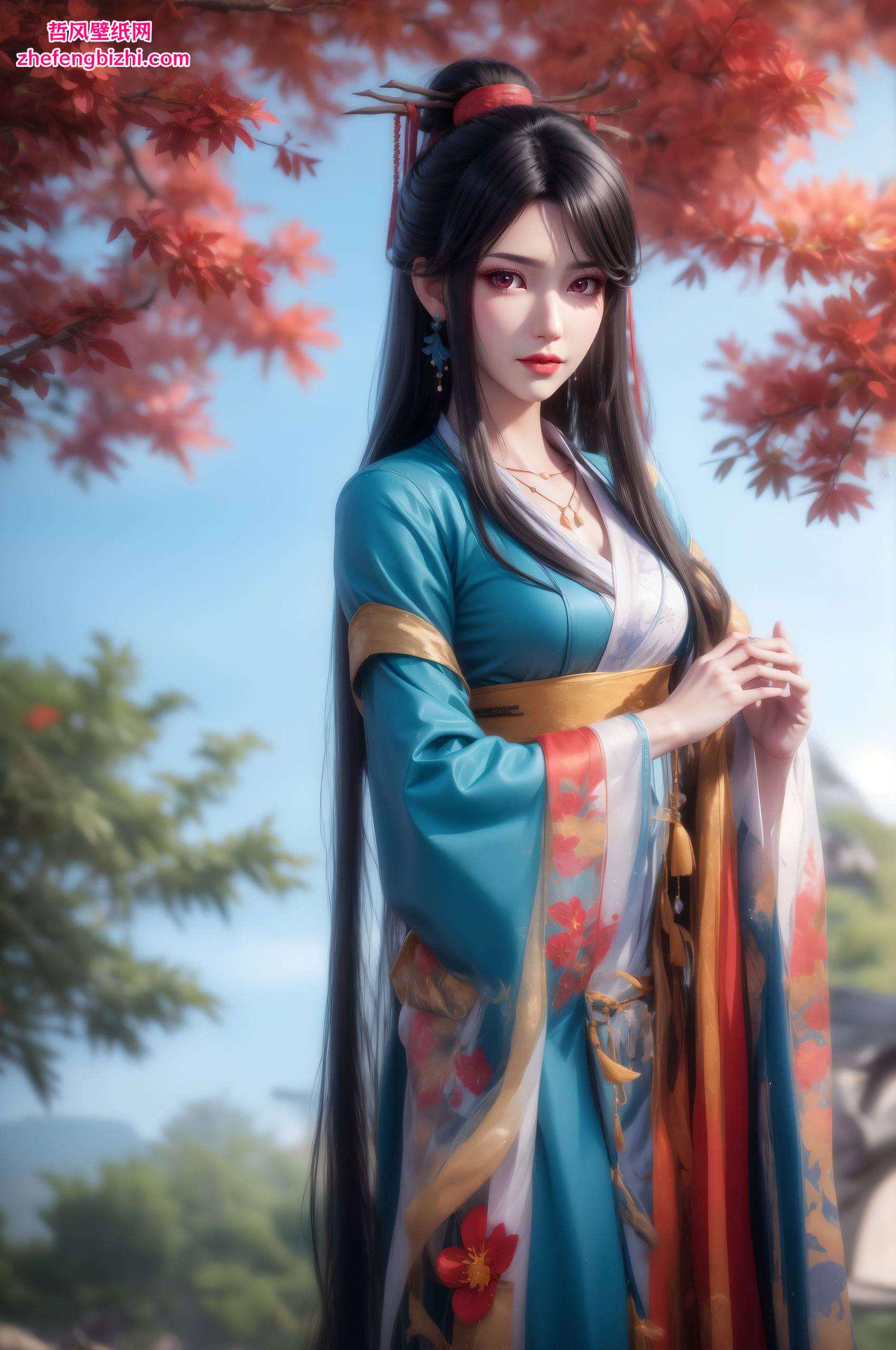 古风元素与现代审美完美融合尽在搜索元尊夭夭高清壁纸！每一帧细腻描绘