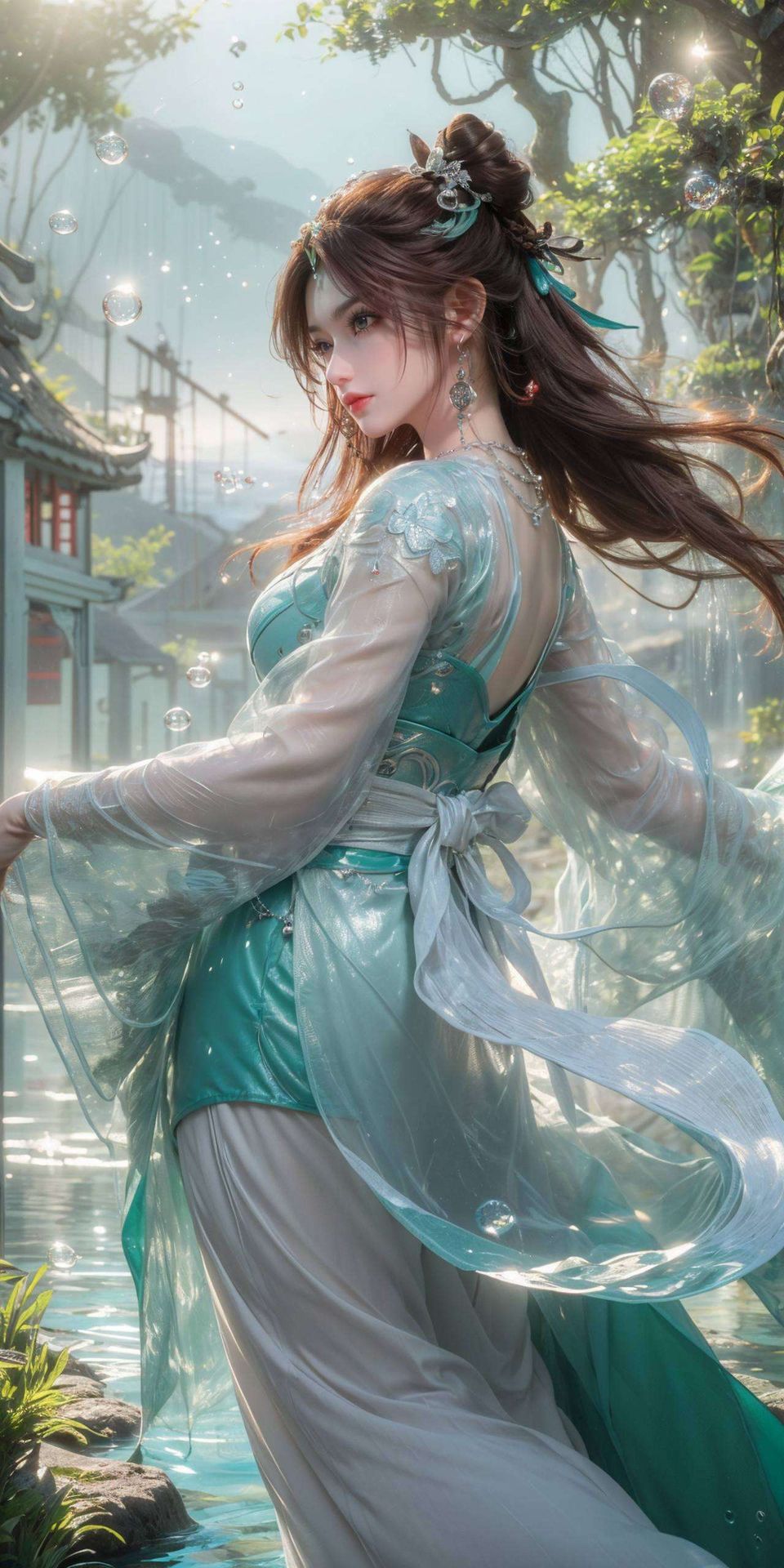 漫步在紫色的幻想世界中古香古色