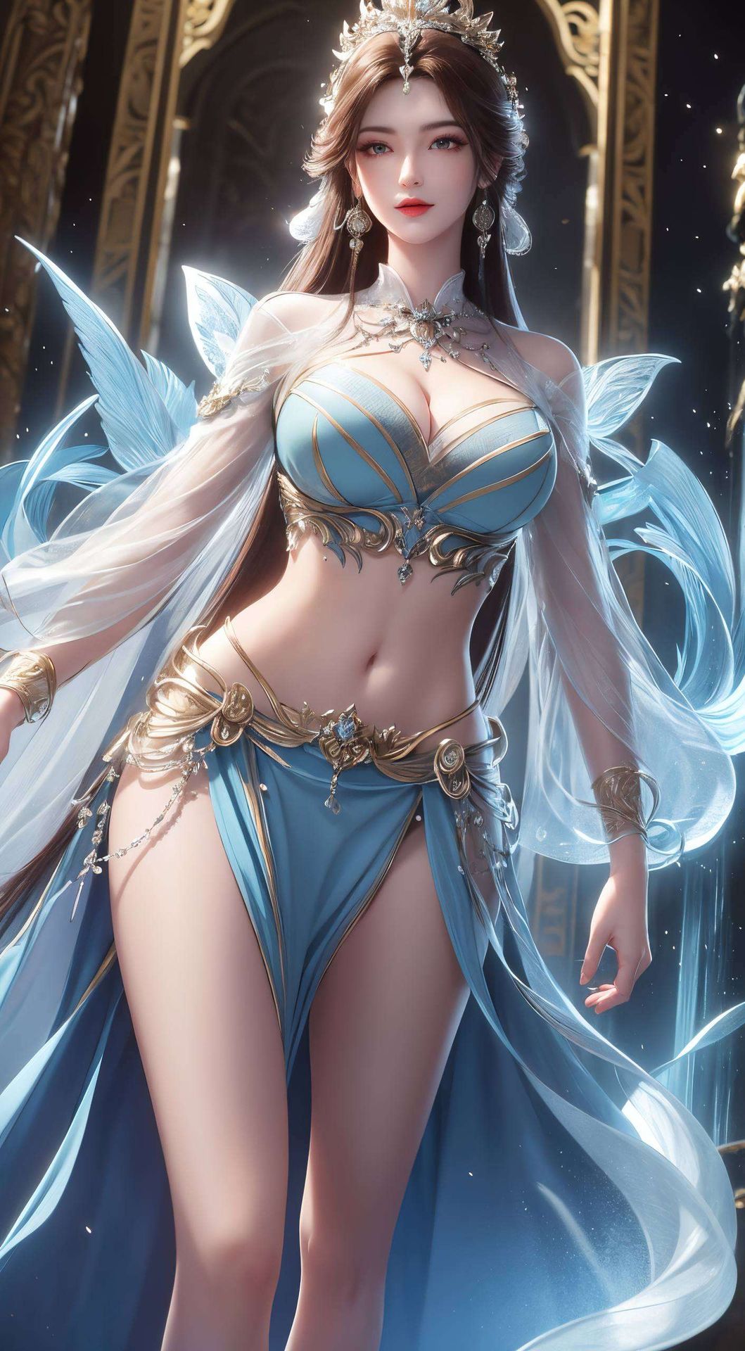 叶倾仙翩翩起舞仙气萦绕