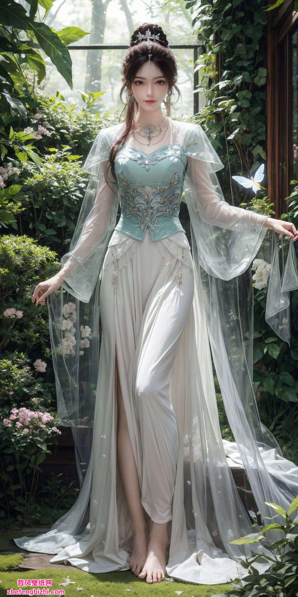 为你的电脑桌面增添一抹仙气仿佛叶倾仙本人跃然纸上