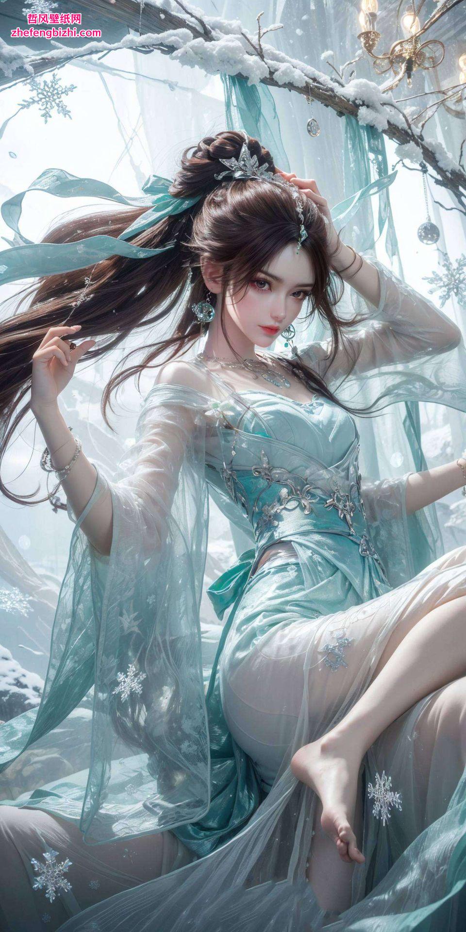 为你的手机注入了无限生机倾仙的美貌与气质