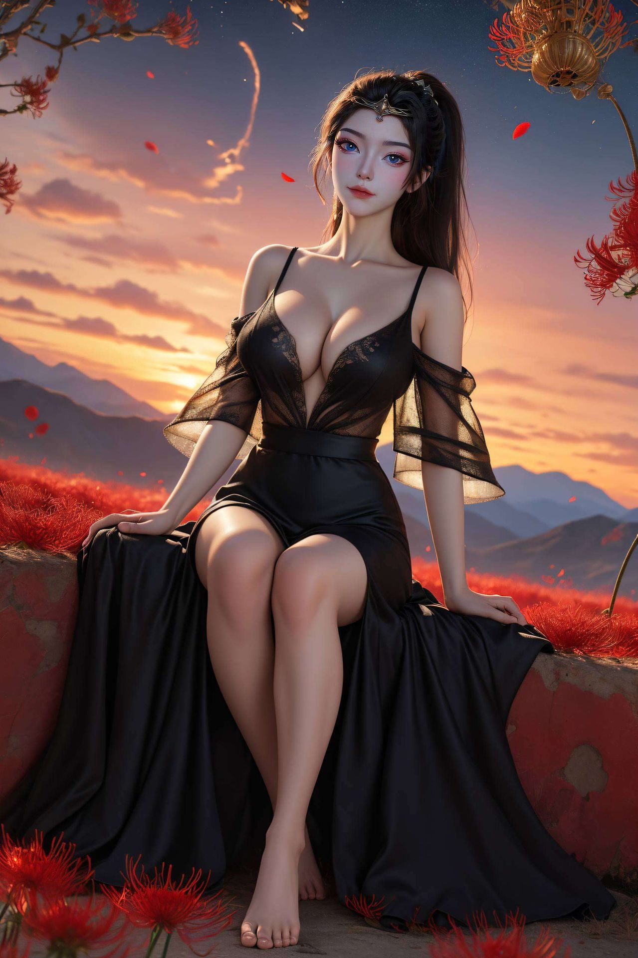 都是对国漫女神的致敬唯美画风