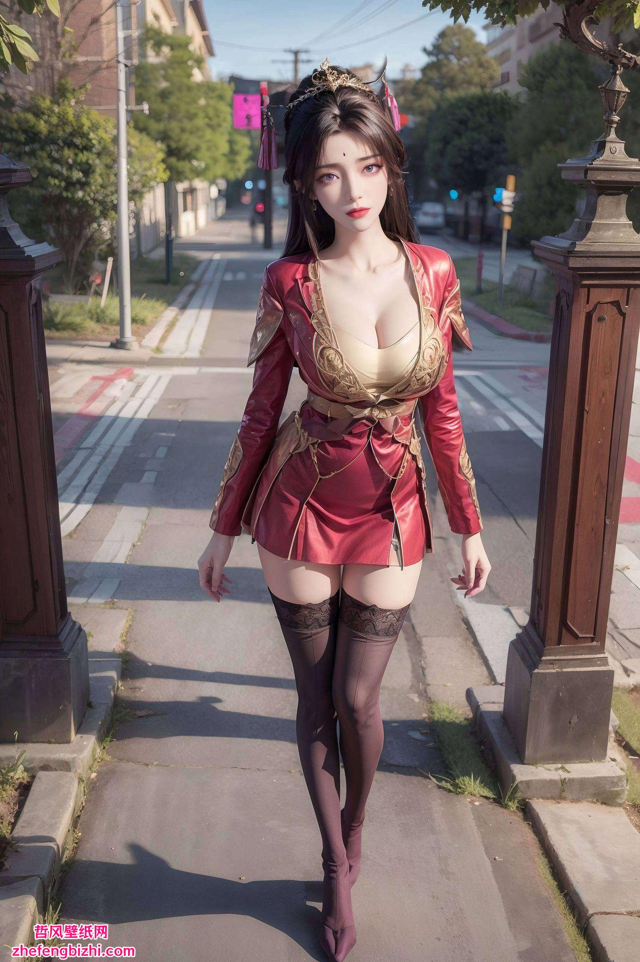 融入繁花与苹果的简洁壁纸跟随月婵动态壁纸无水印教程