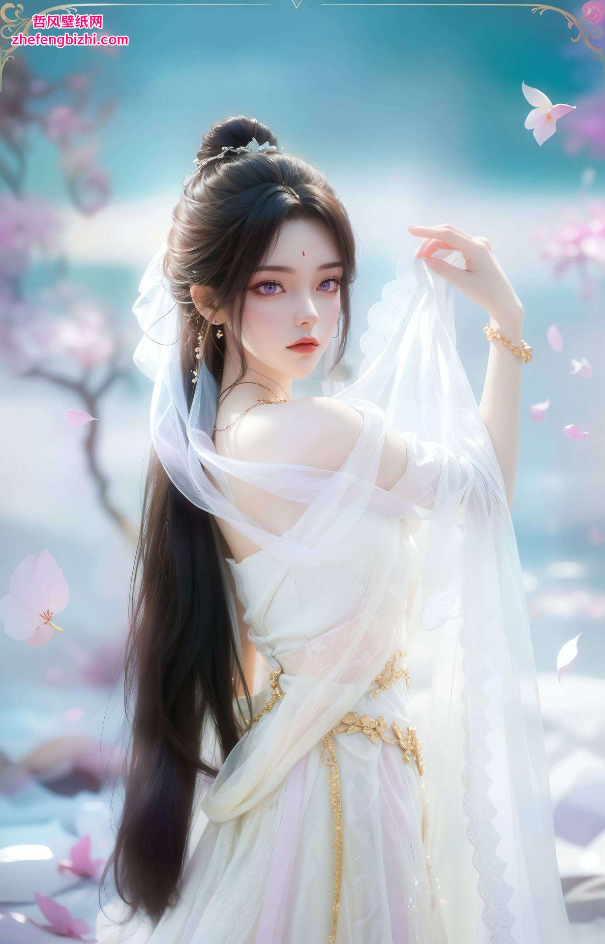 如诗如画清涟月婵