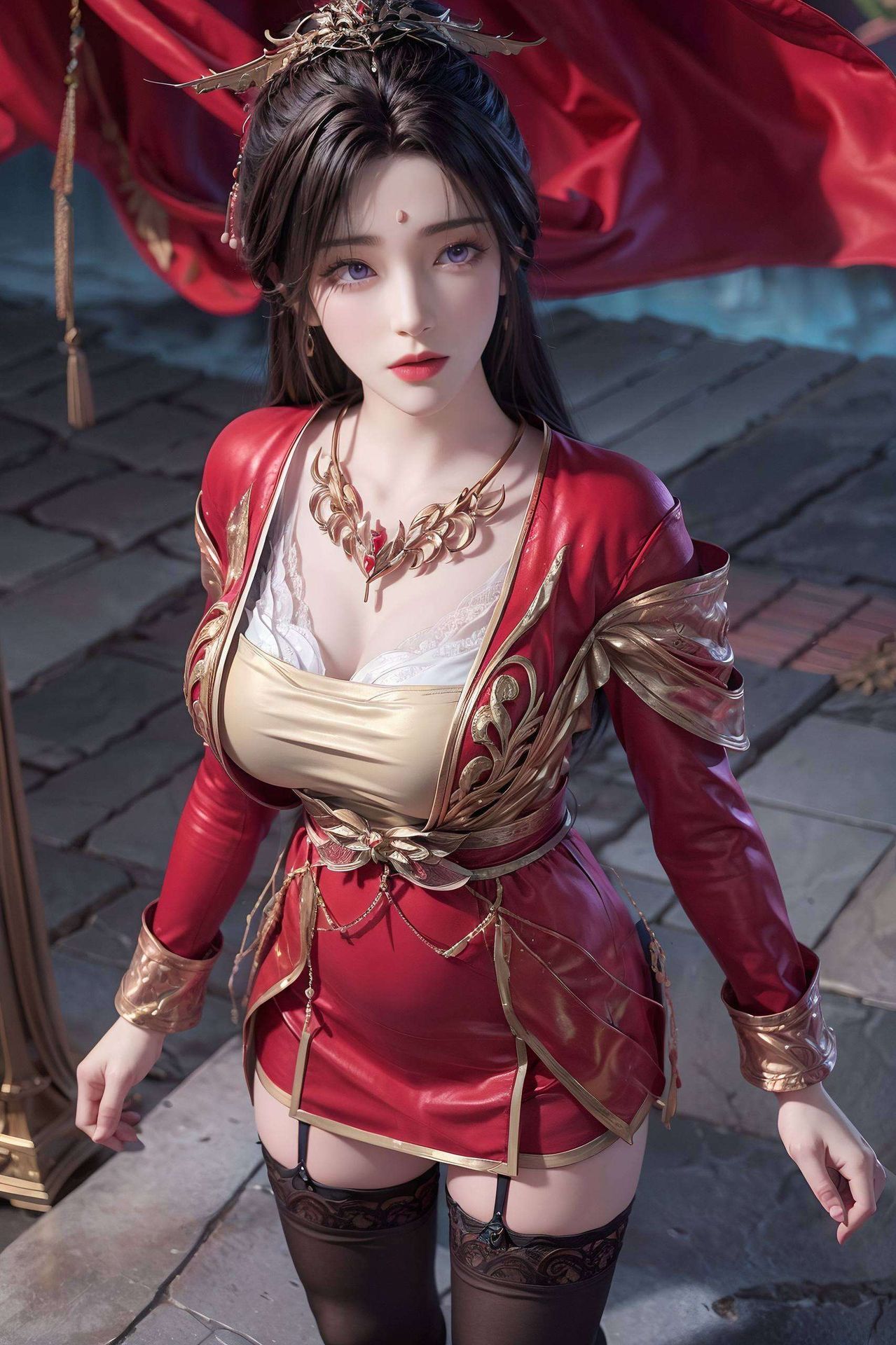 绘画艺术与科技结合的完美呈现！全屏各种姿势素材每一张都是最美壁纸