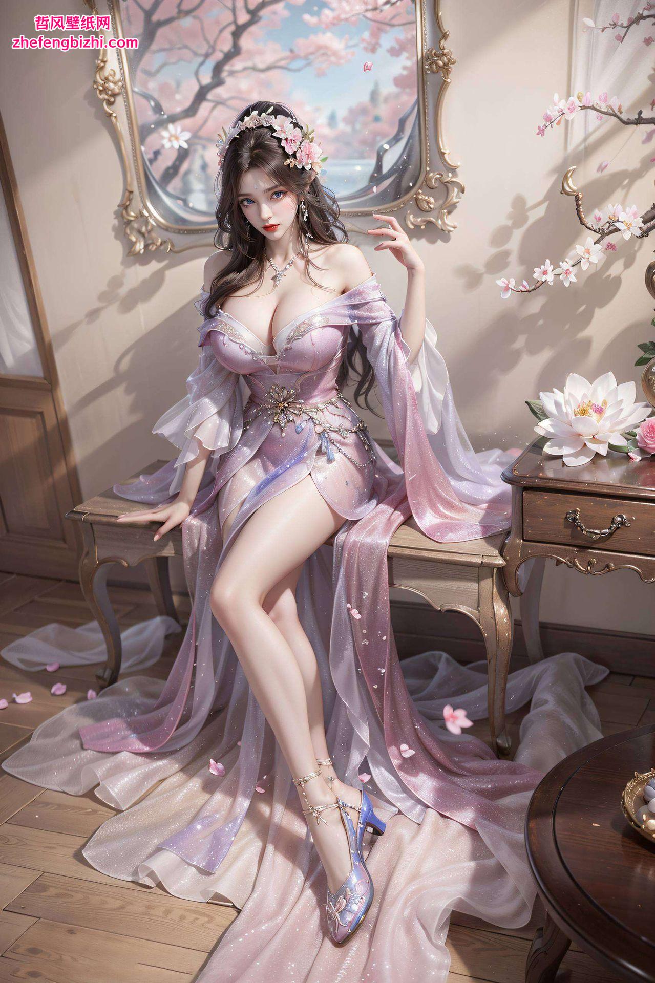 月婵动态壁纸每一帧都如诗如画