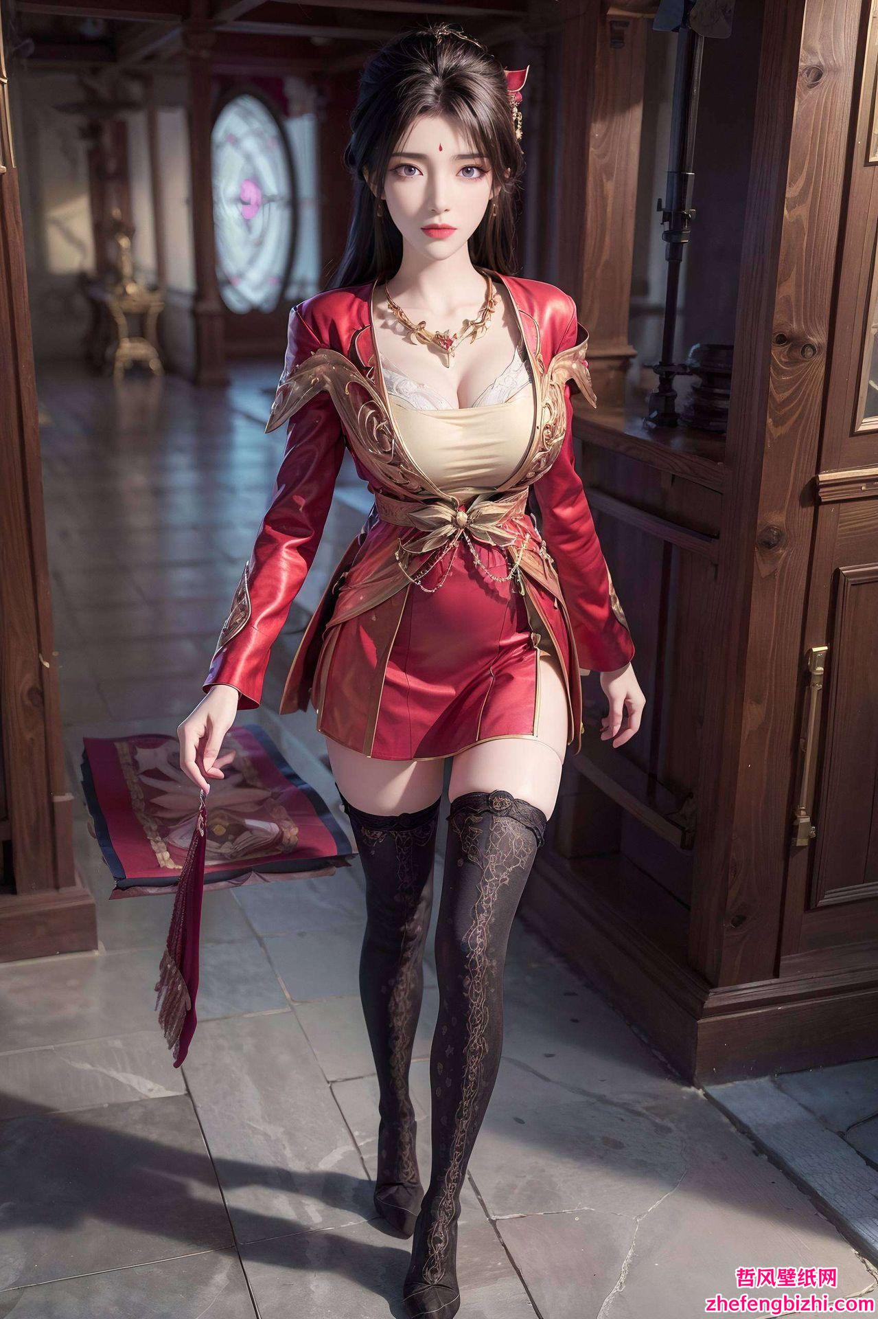 将完美世界的月婵之美每一帧都是对古典美学的致敬