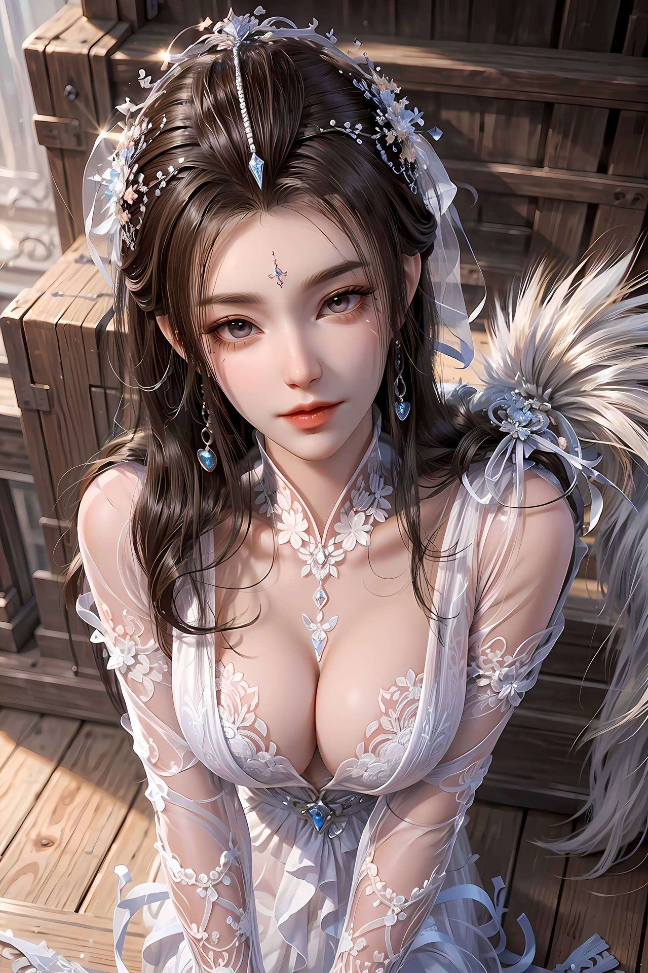 每一帧都如诗如画为你带来梦幻般的国漫美女动画壁纸