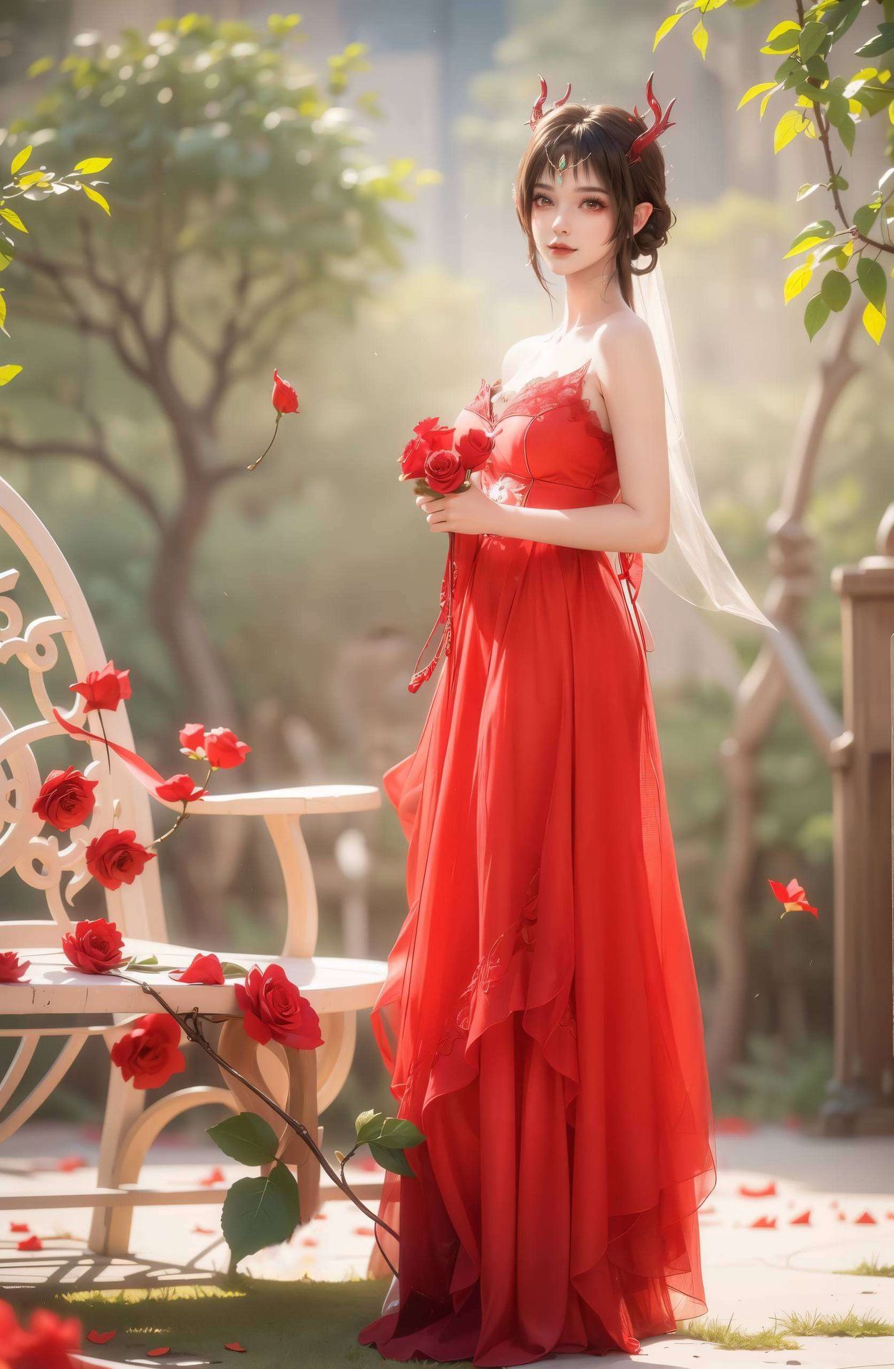 高清画质以国漫女主的灵动形象为灵感