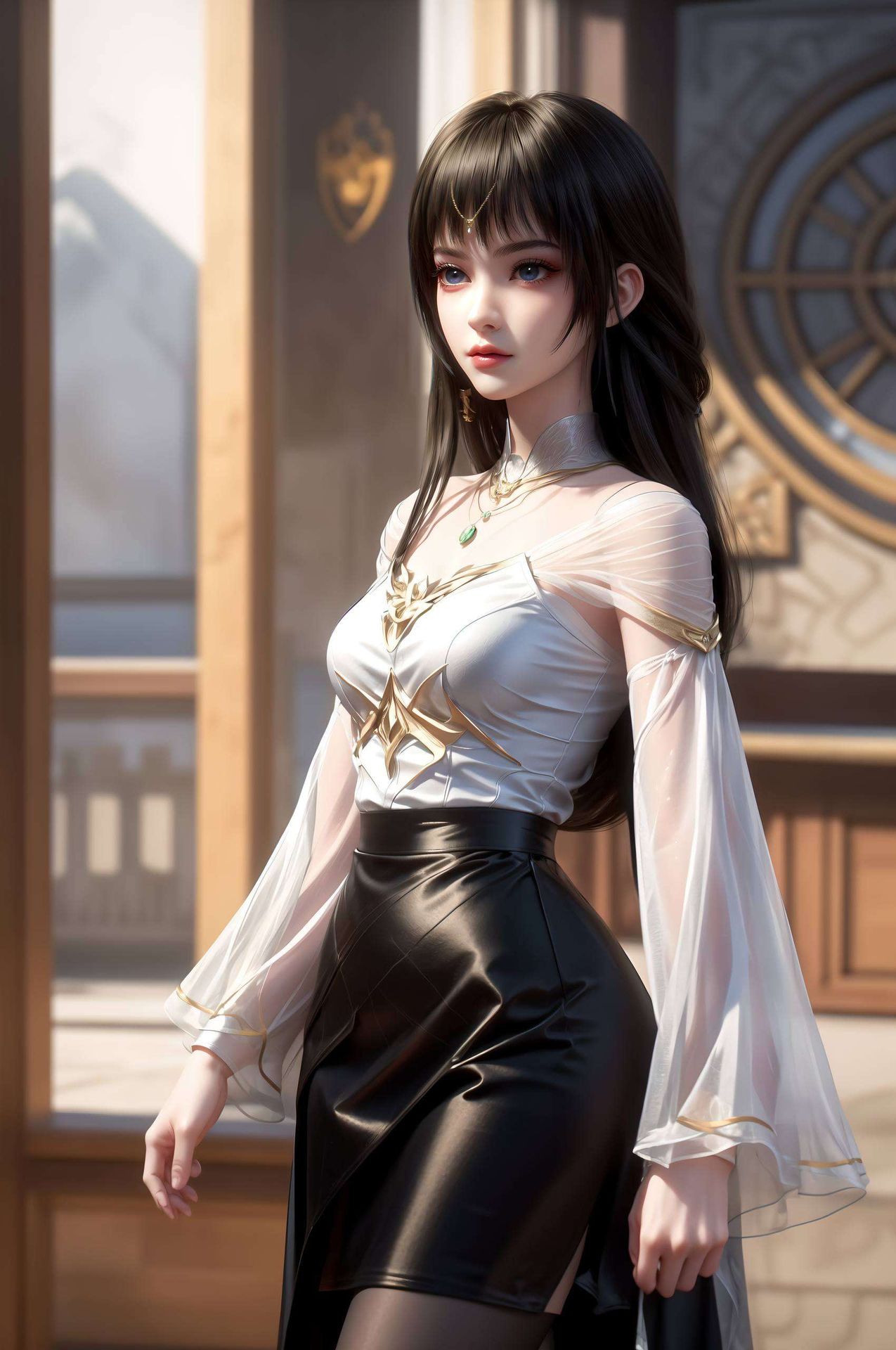 感受那份浪漫与美好绘制了一位翩翩起舞的国漫美女