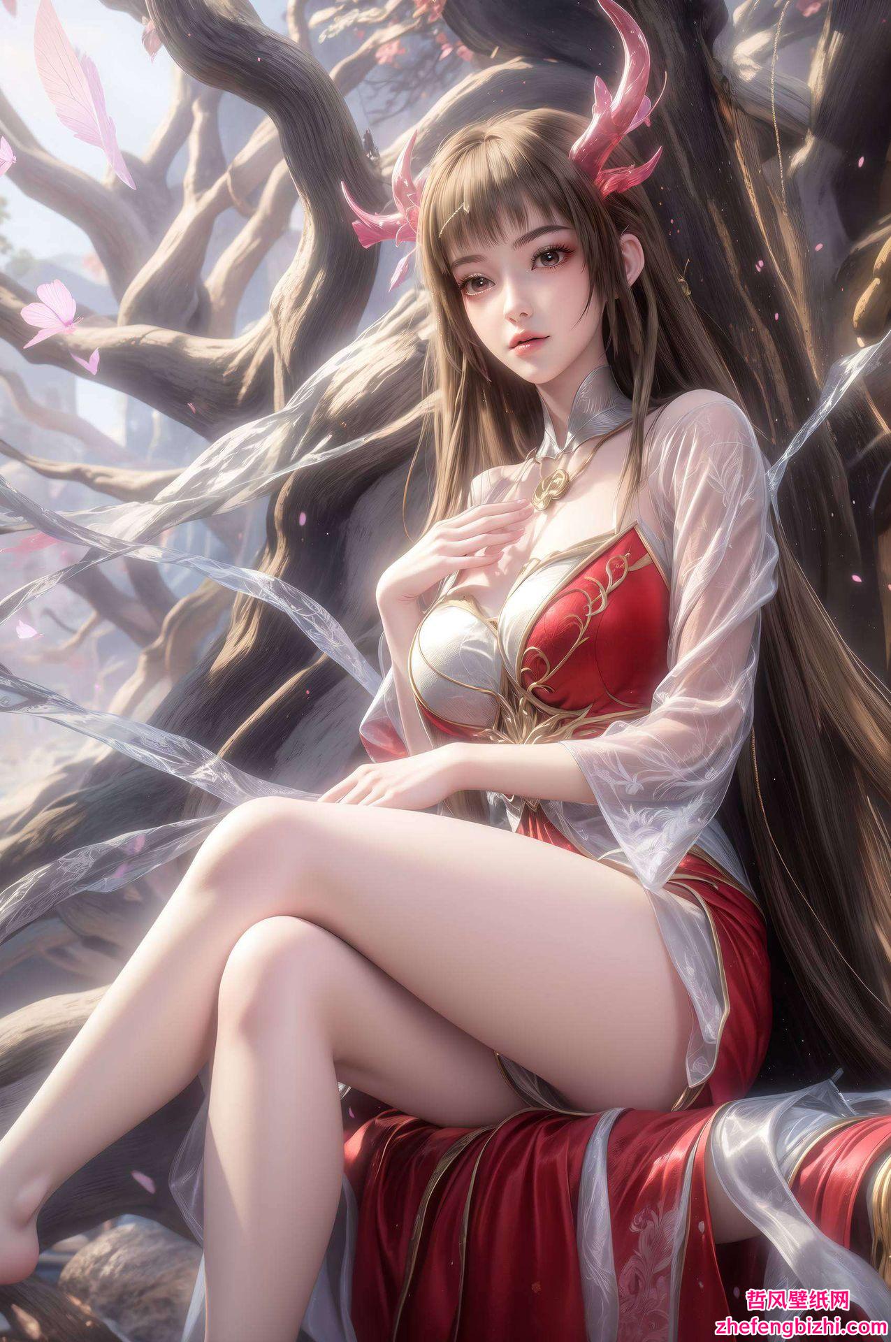 将古典美与现代审美完美融合宛如云端仙子降临人间