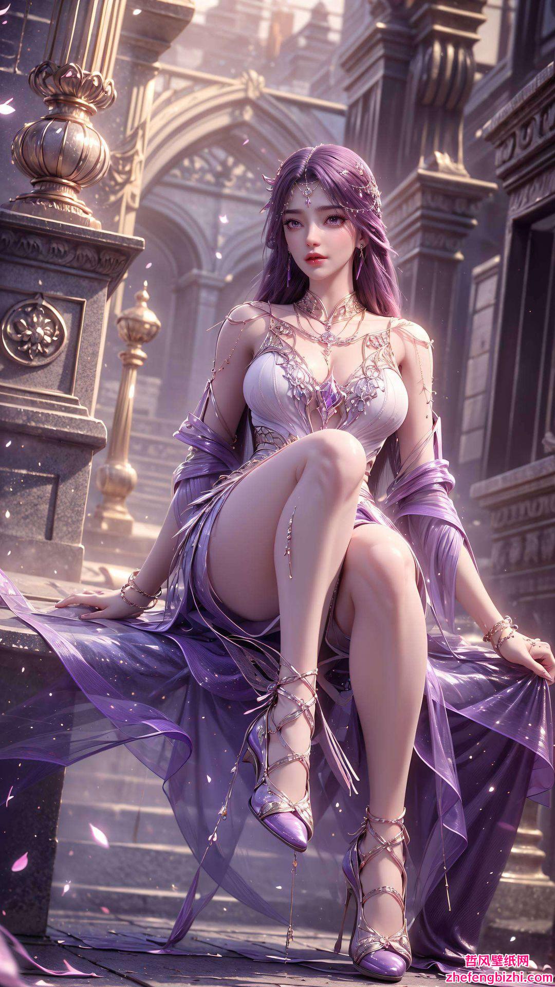 让你的电脑桌面瞬间焕发新生云曦的灵动表情在此！高清无水印