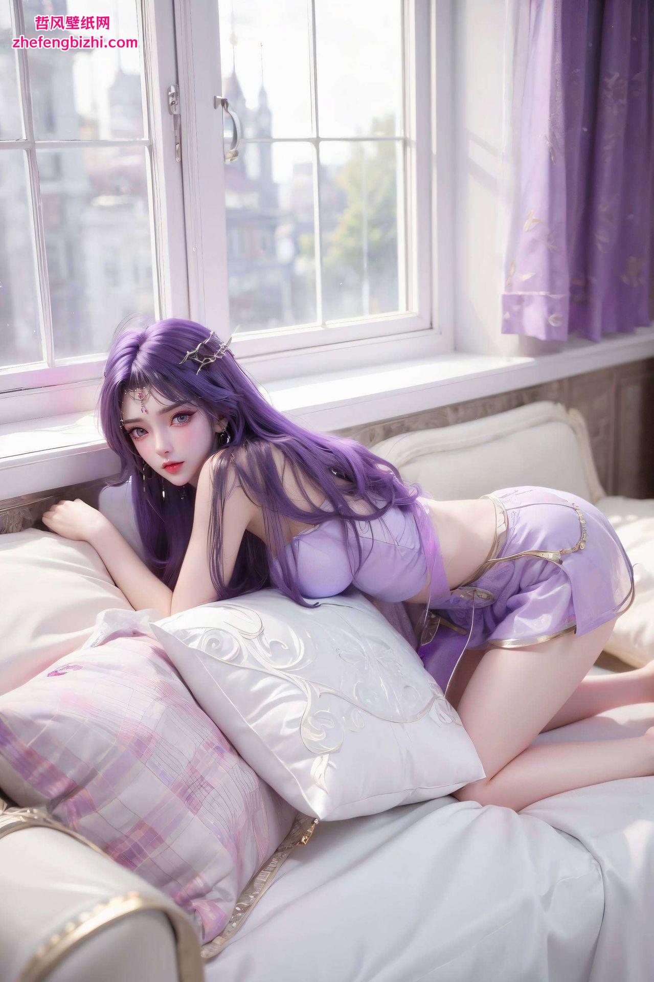 电脑壁纸界的颜值担当细腻笔触