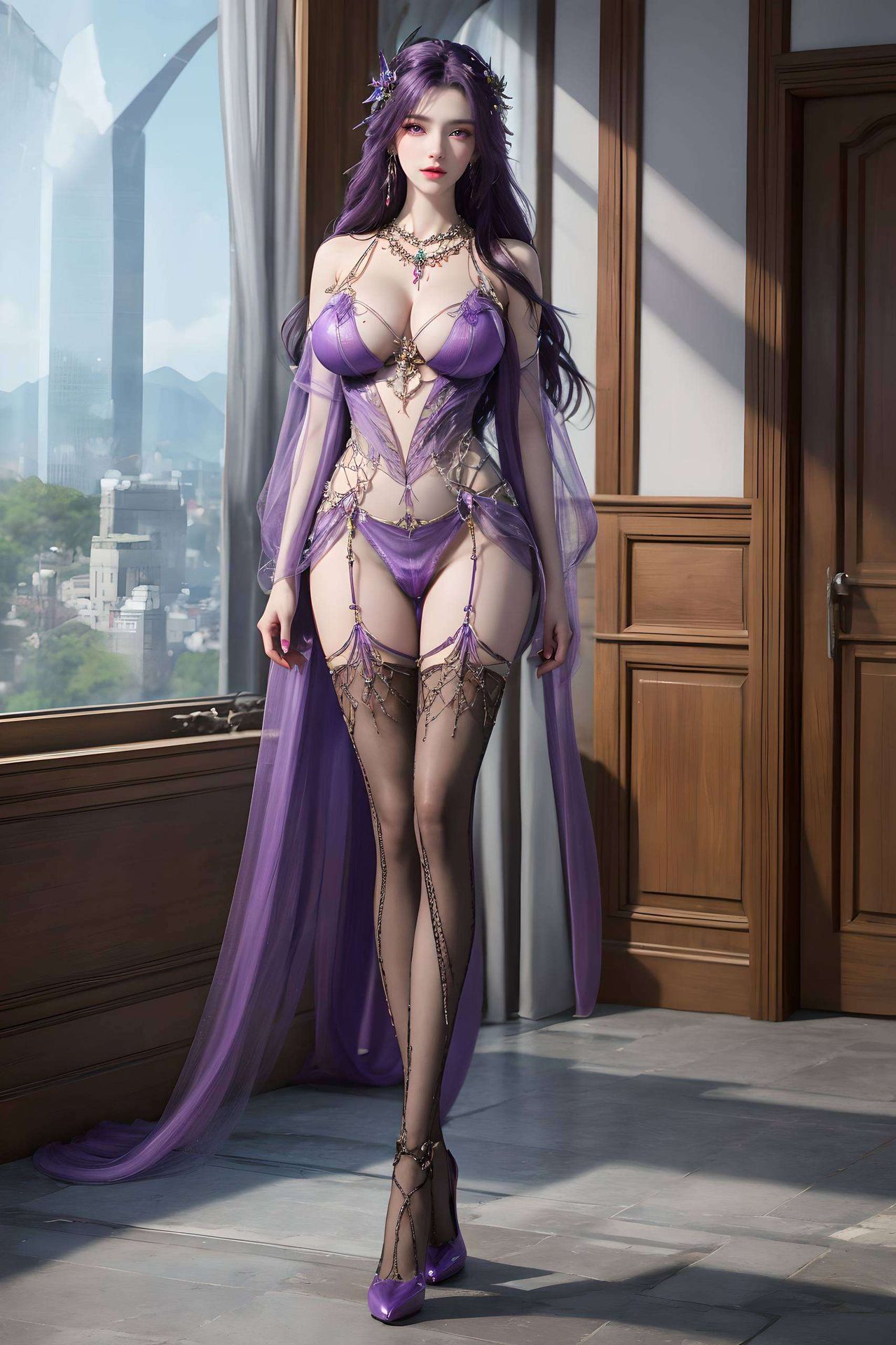 云曦为你的桌面带来一抹不可多得的国风艺术气息