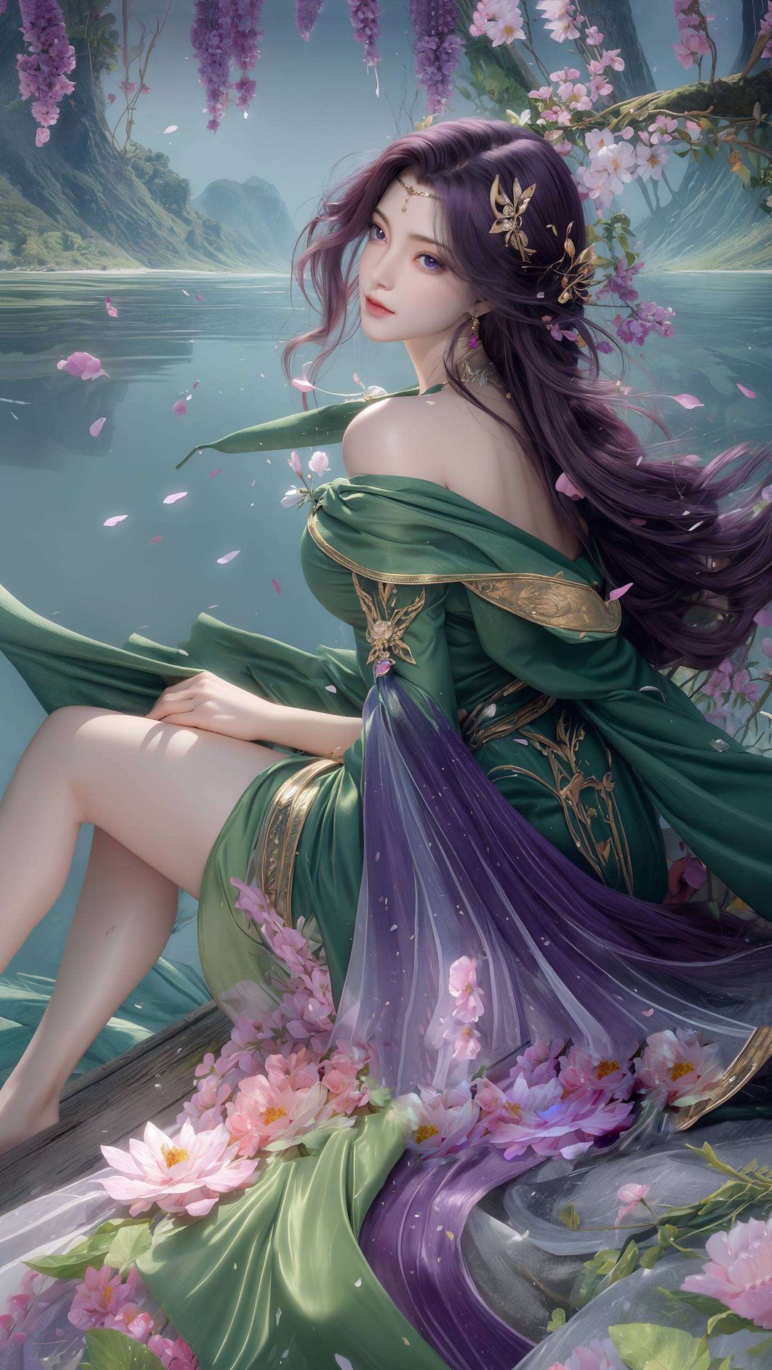 尽享这份浪漫与温馨融合了AI绘画的精湛技艺
