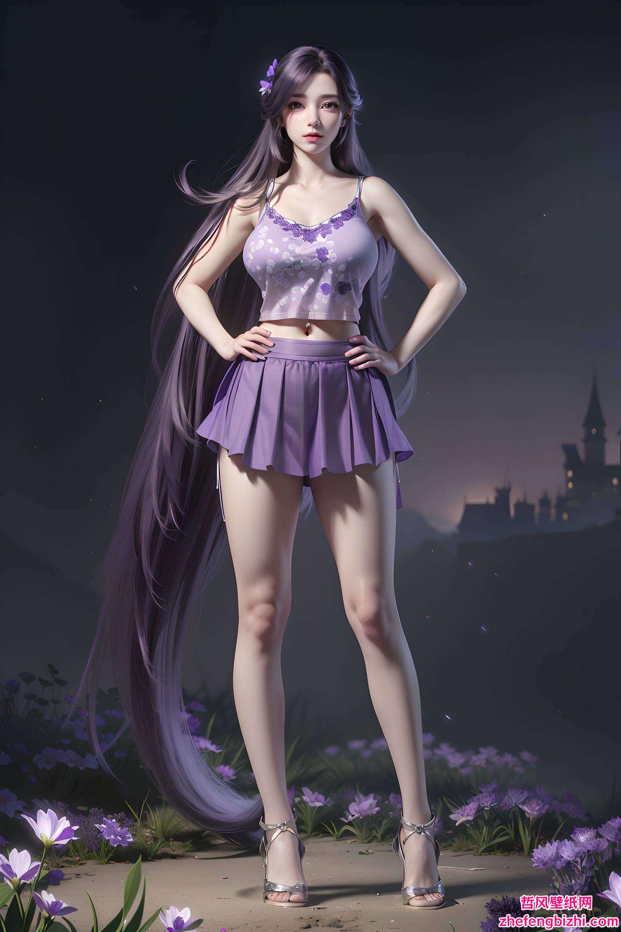 这款全屏壁纸穿梭于国漫世界的石昊与云曦