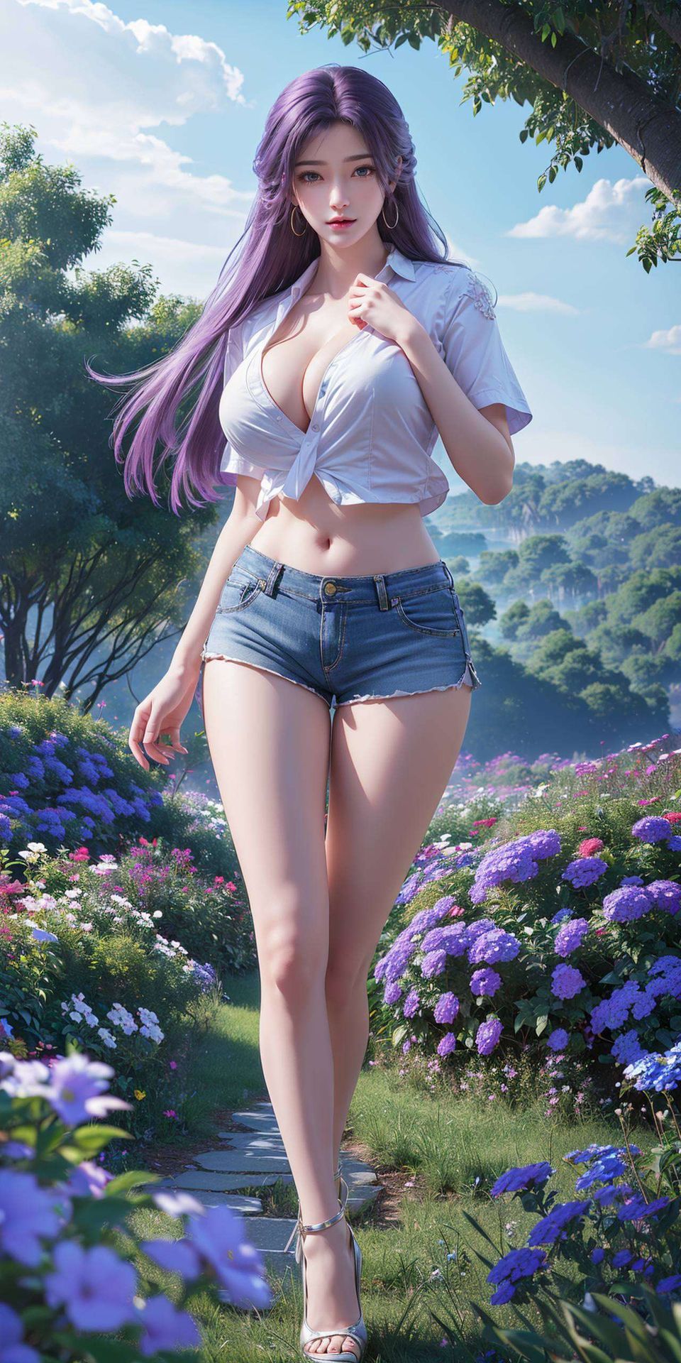 让人沉浸在她的梦幻世界细腻的线条描绘