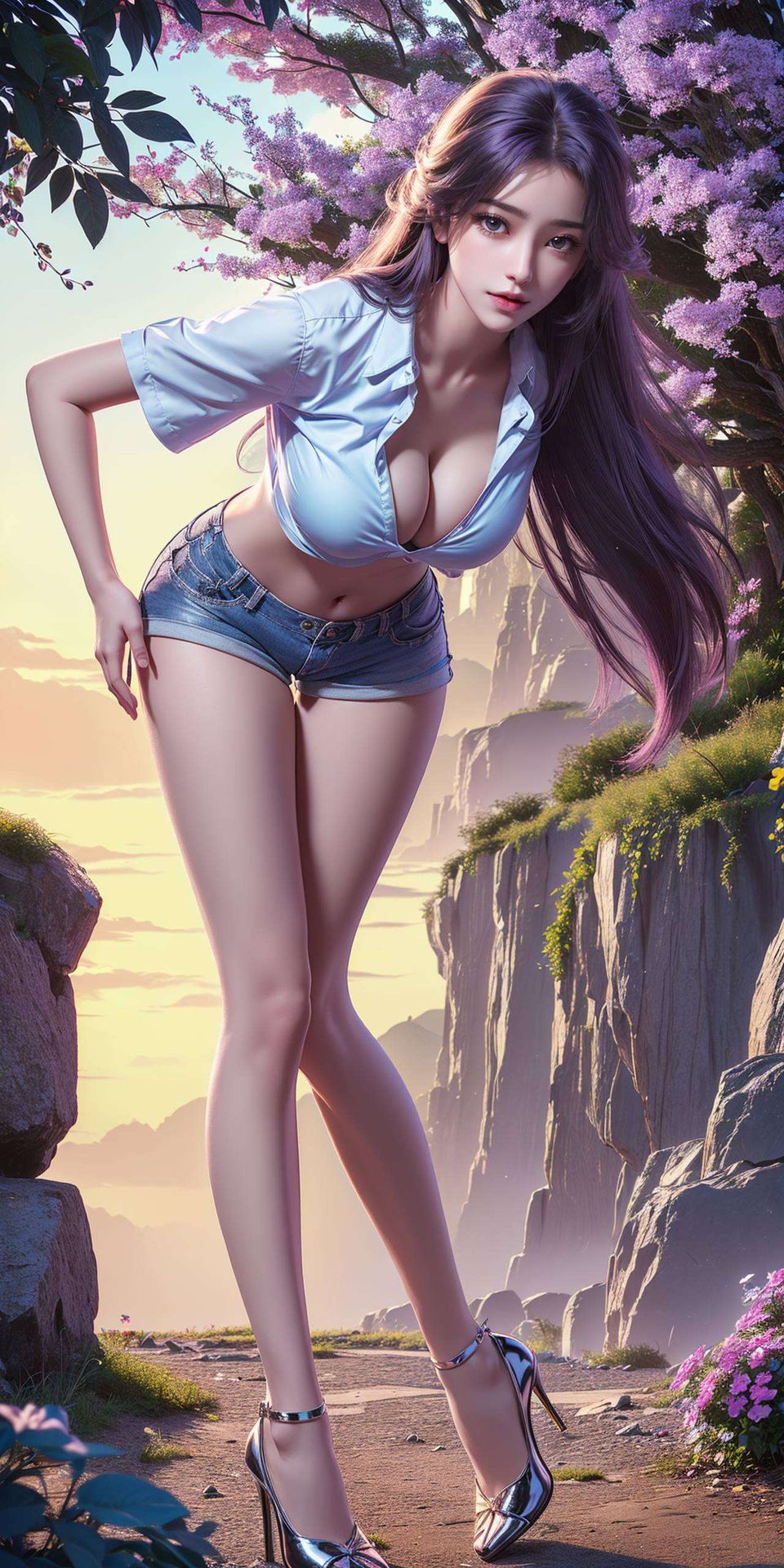 这款对眼睛好对比强烈的Win10壁纸让每一处细节都如梦似幻