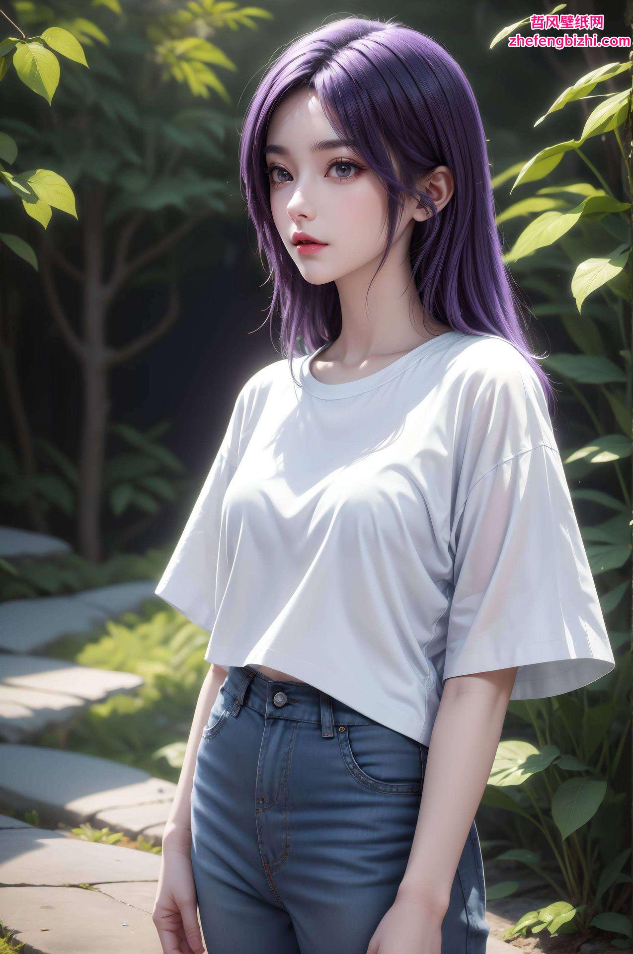 带你穿越时空高清壁纸映照出她深邃的眼眸