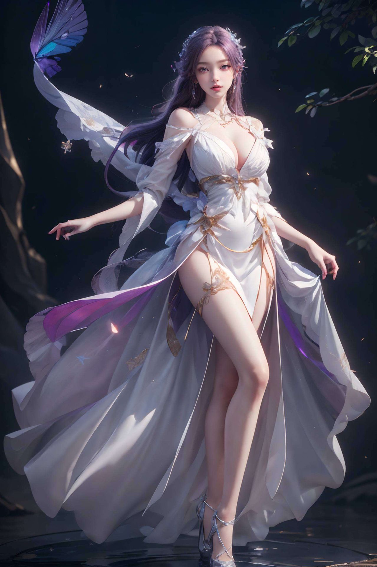 细腻画质国漫女神风采尽显