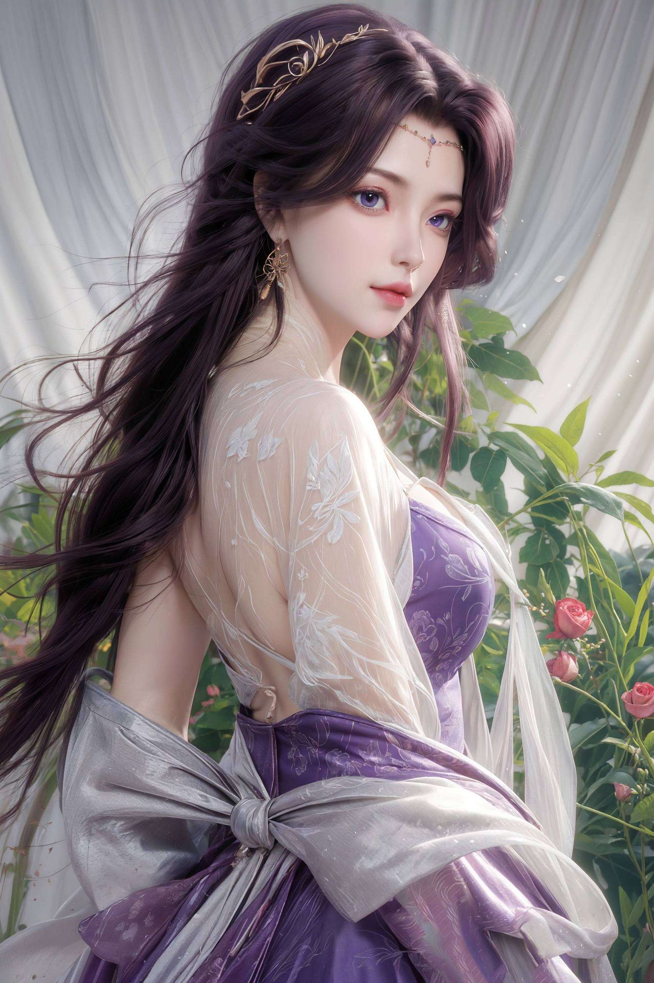 都是与这位国漫女神的美丽邂逅这位国漫女神以2K高清画质呈现