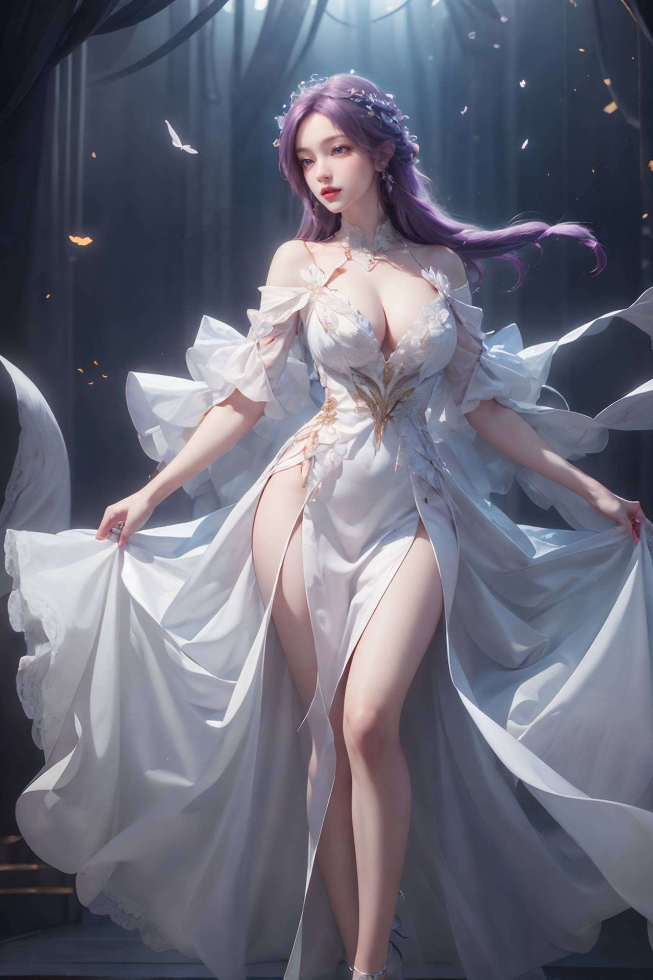 全屏AI绘画为你的安卓手机注入一抹清新古韵