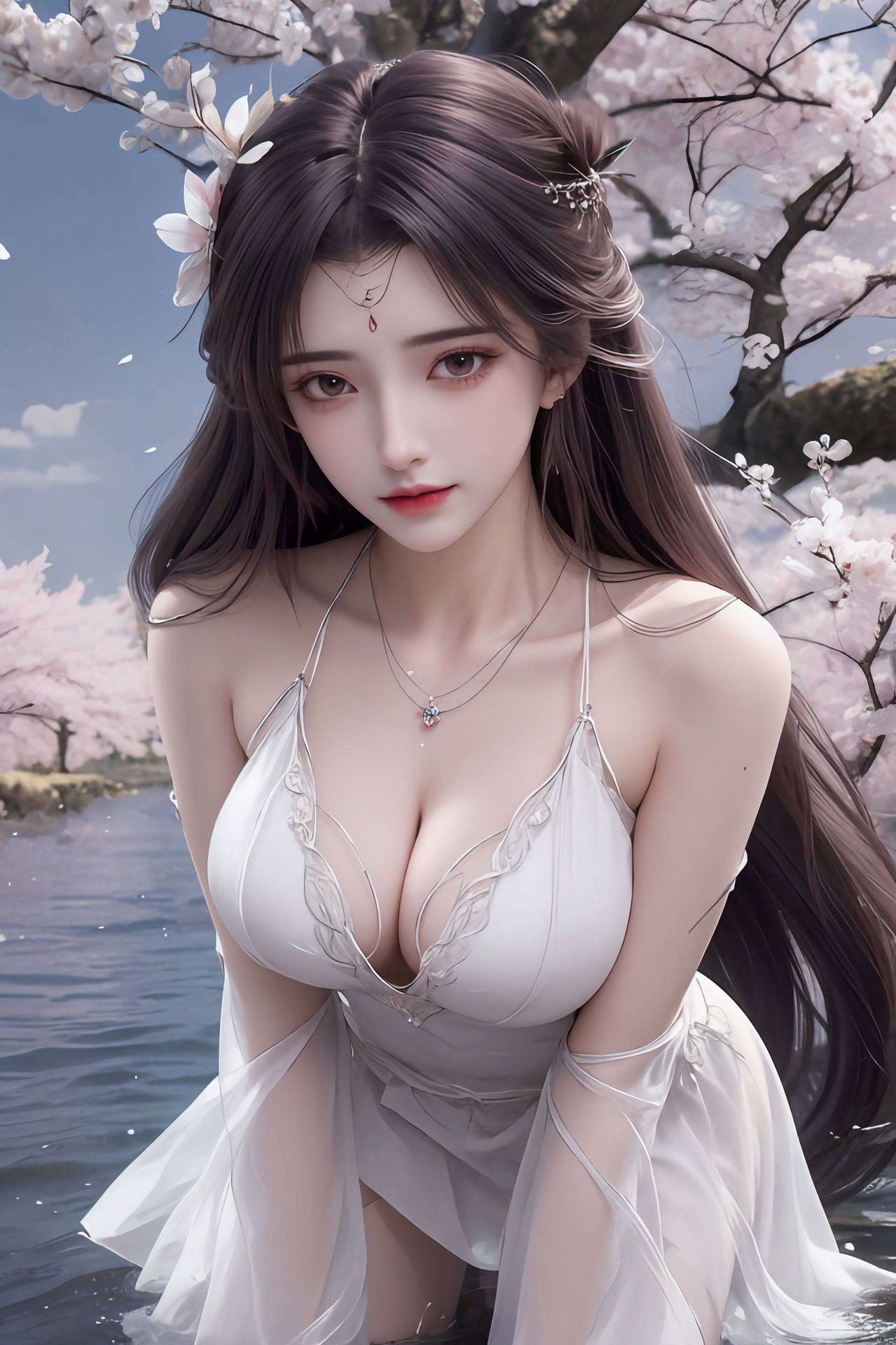 这款AI国漫女神云曦竖屏壁纸美得令人心醉神迷