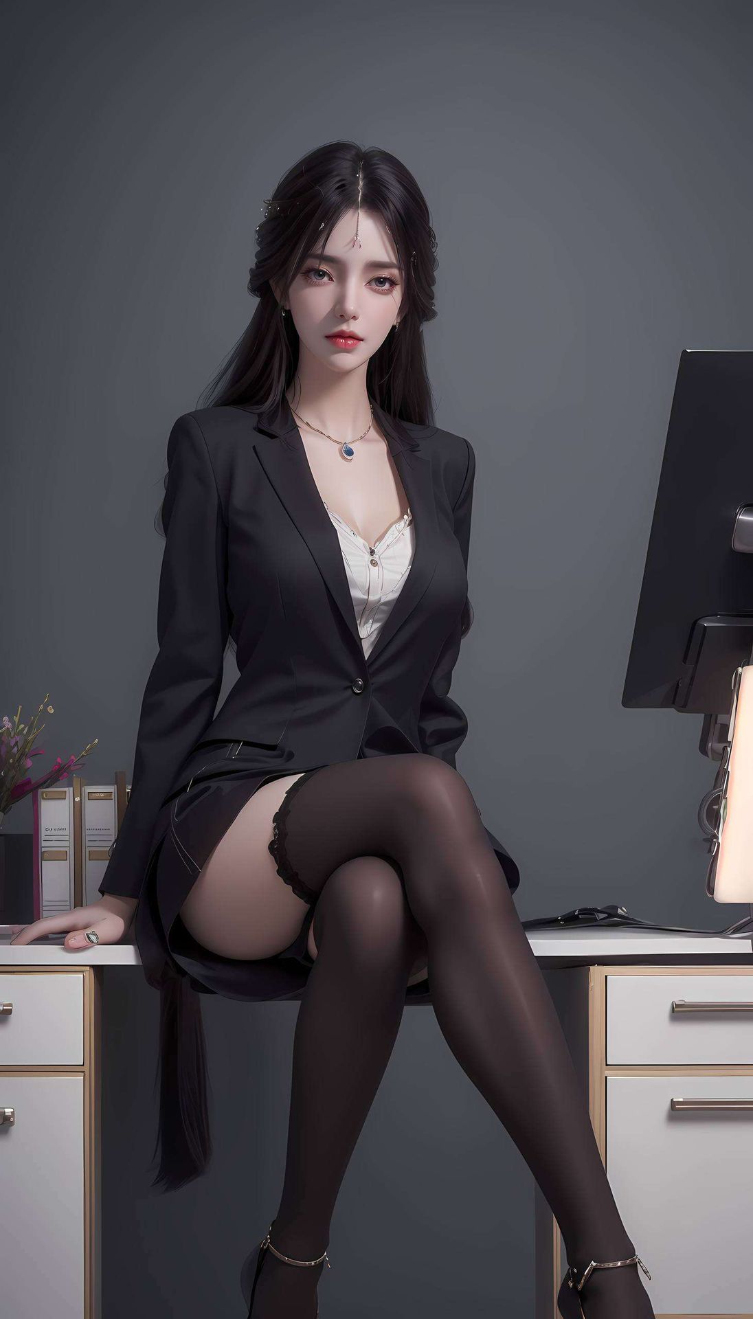 在光影交织的桌面上既静态又充满活力