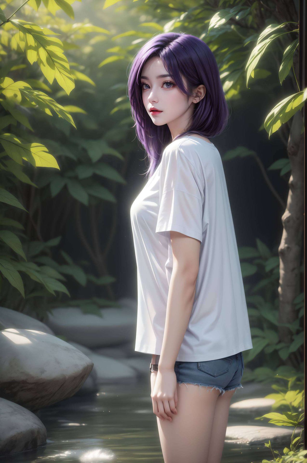 云曦背面壁纸精选国漫女主