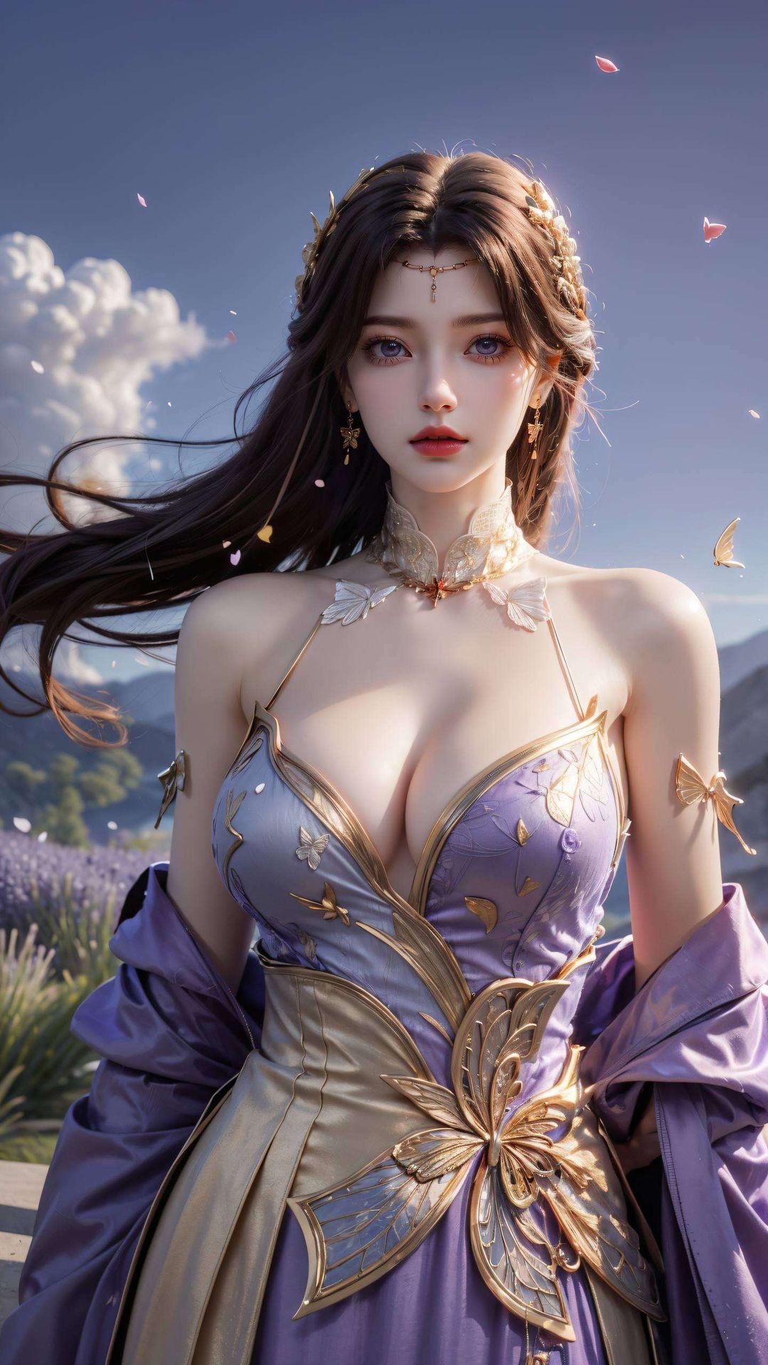 将这对壁咚甜蜜的恋人映衬得更加动人独特的光影效果