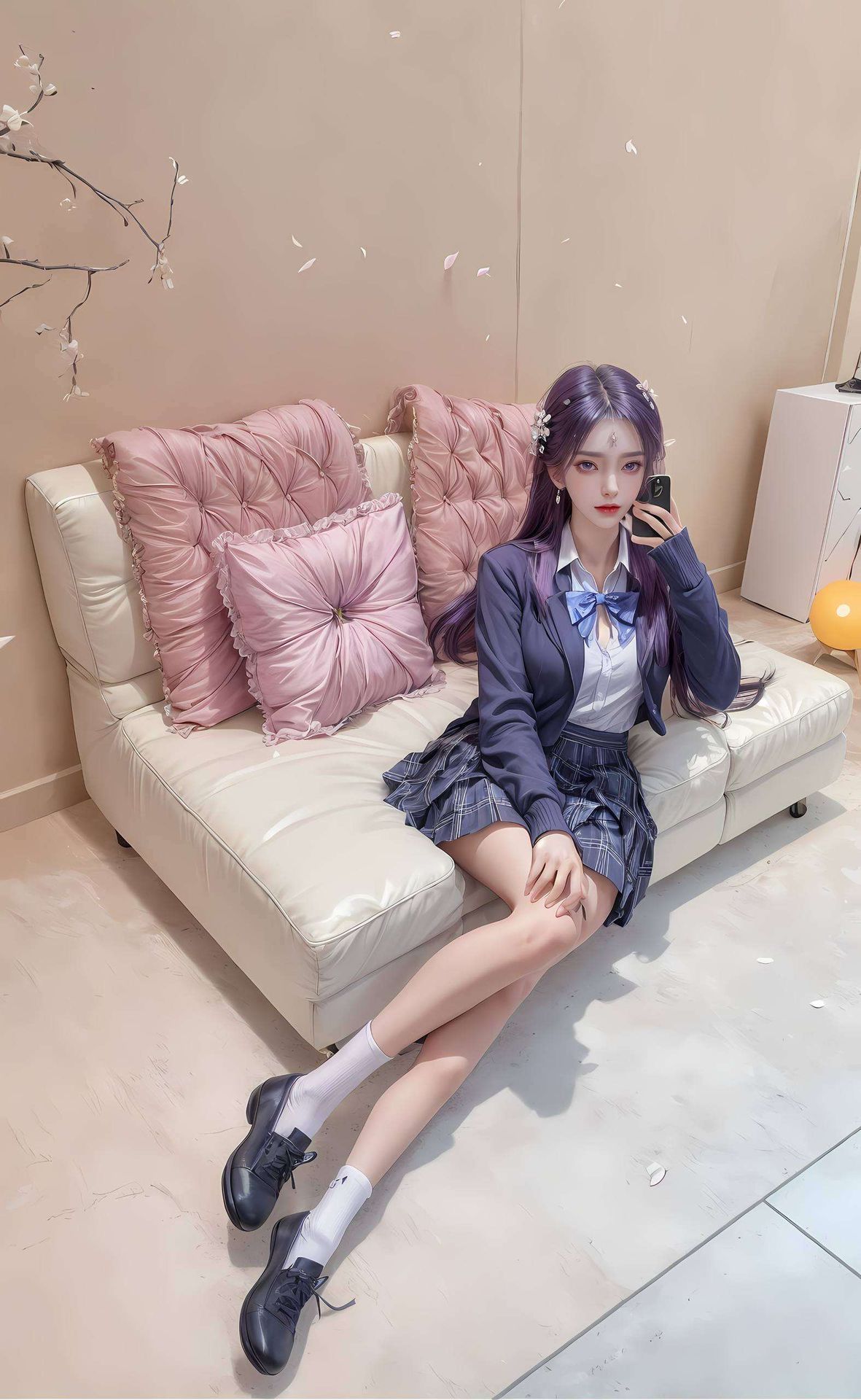 云曦轻盈舞动她如梦似幻
