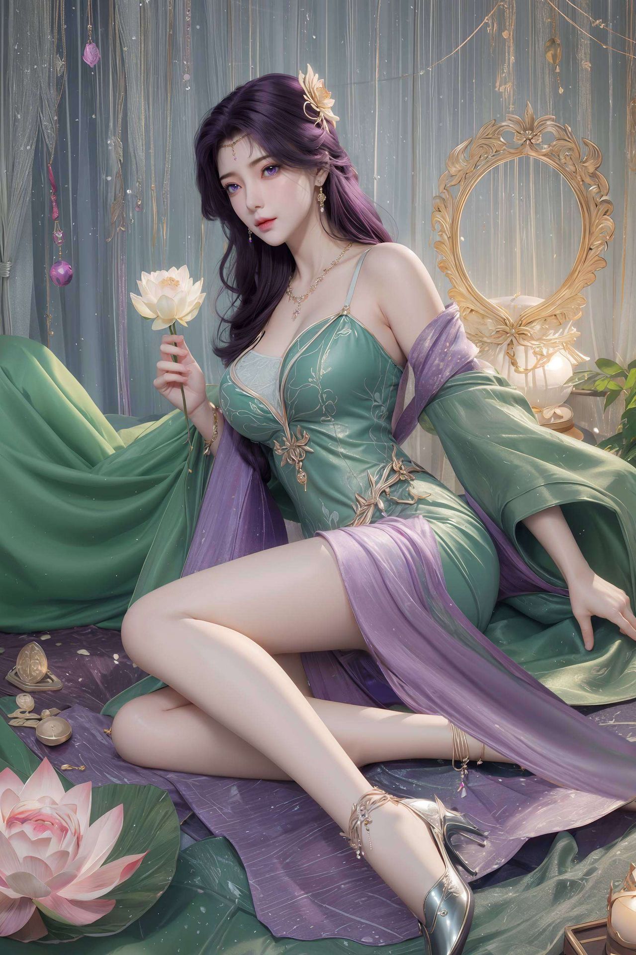 每一寸画面都如诗如画鲜明的色彩