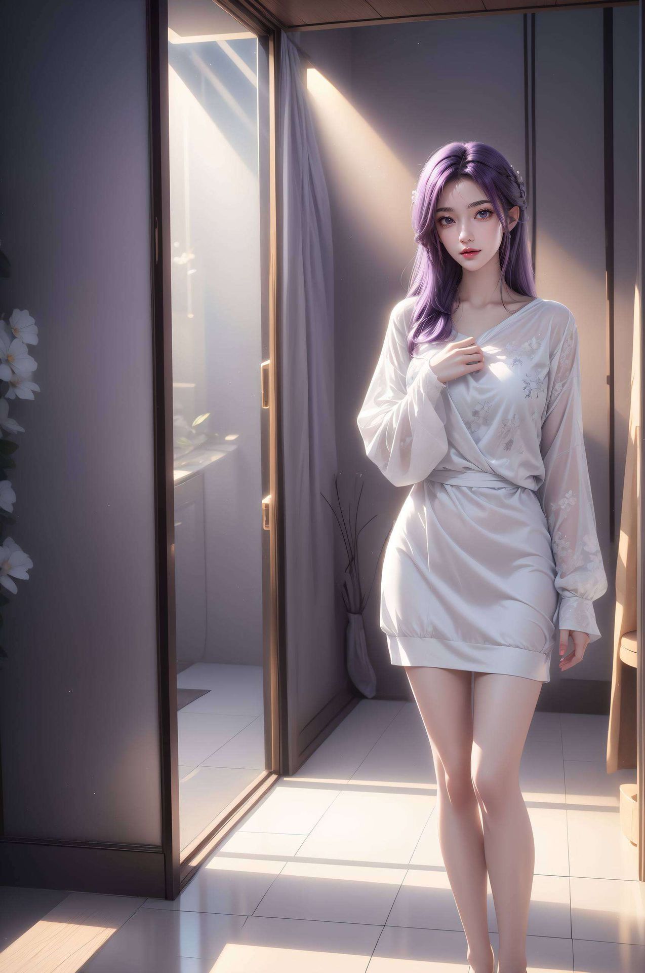 云曦女神这幅高清横屏壁纸