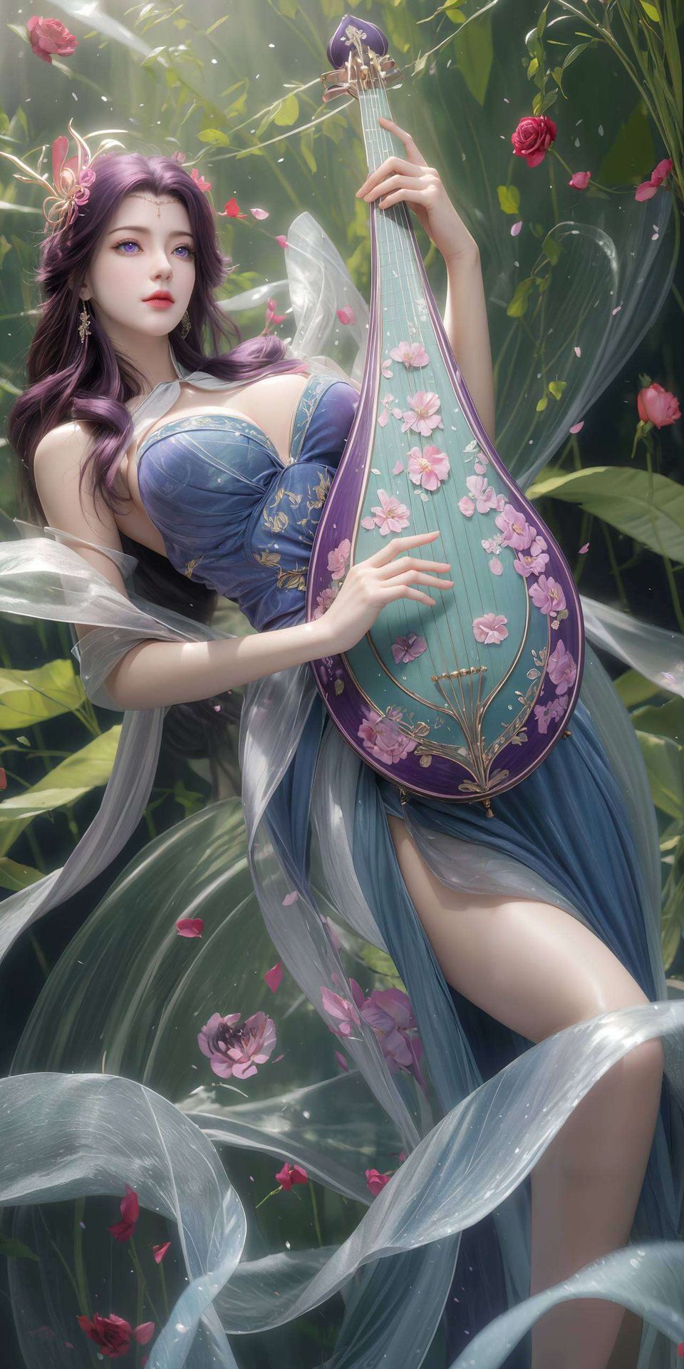 这款AI国漫女主云曦的漫画壁纸尽享视觉盛宴