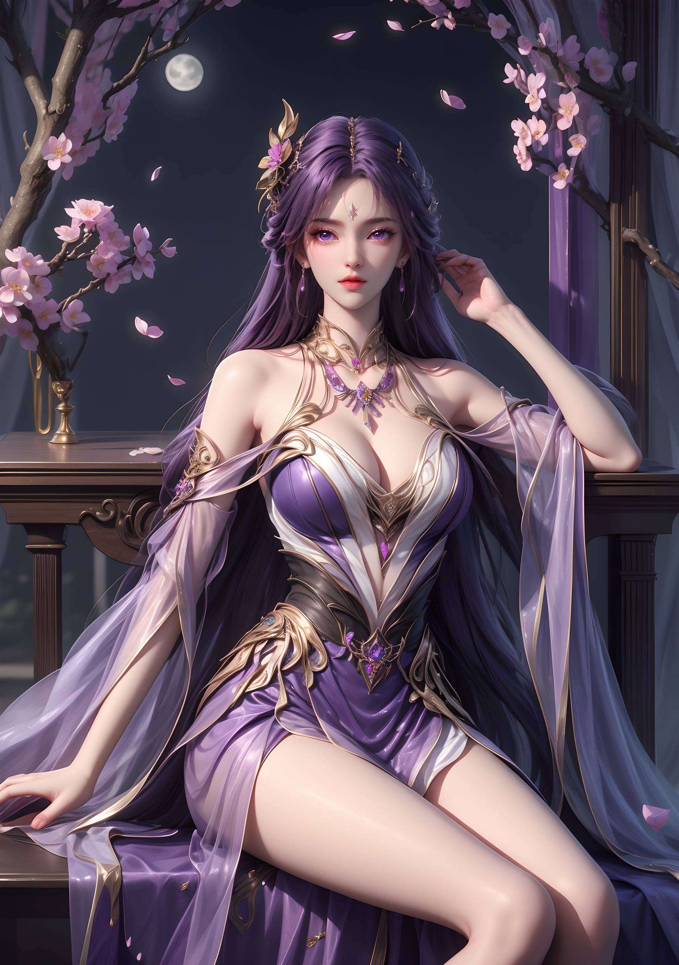 感受国漫之美云曦壁纸4K新建模