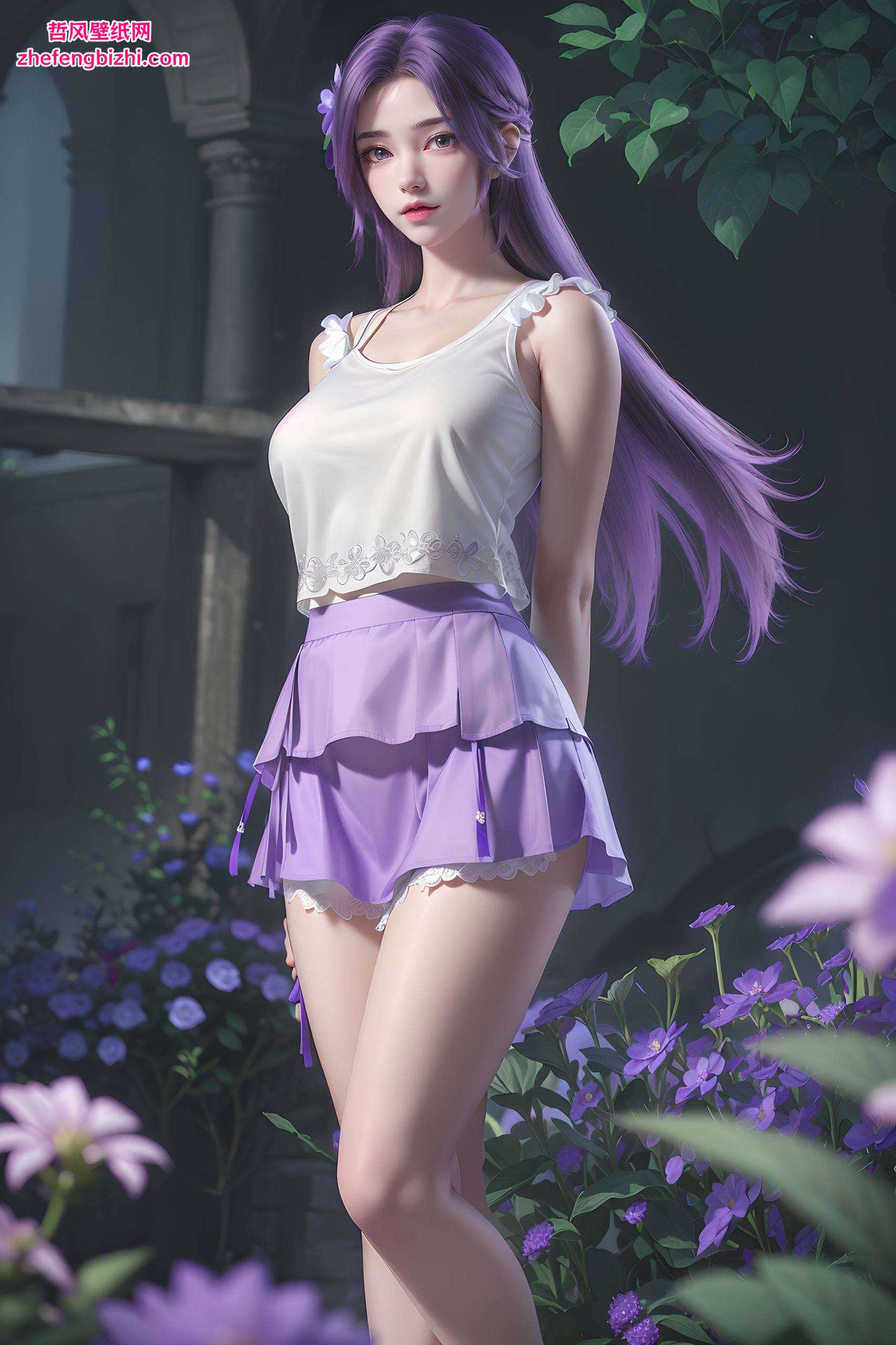 眉眼如画云曦祈祷图片高清壁纸绽放出令人惊叹的藝術風格