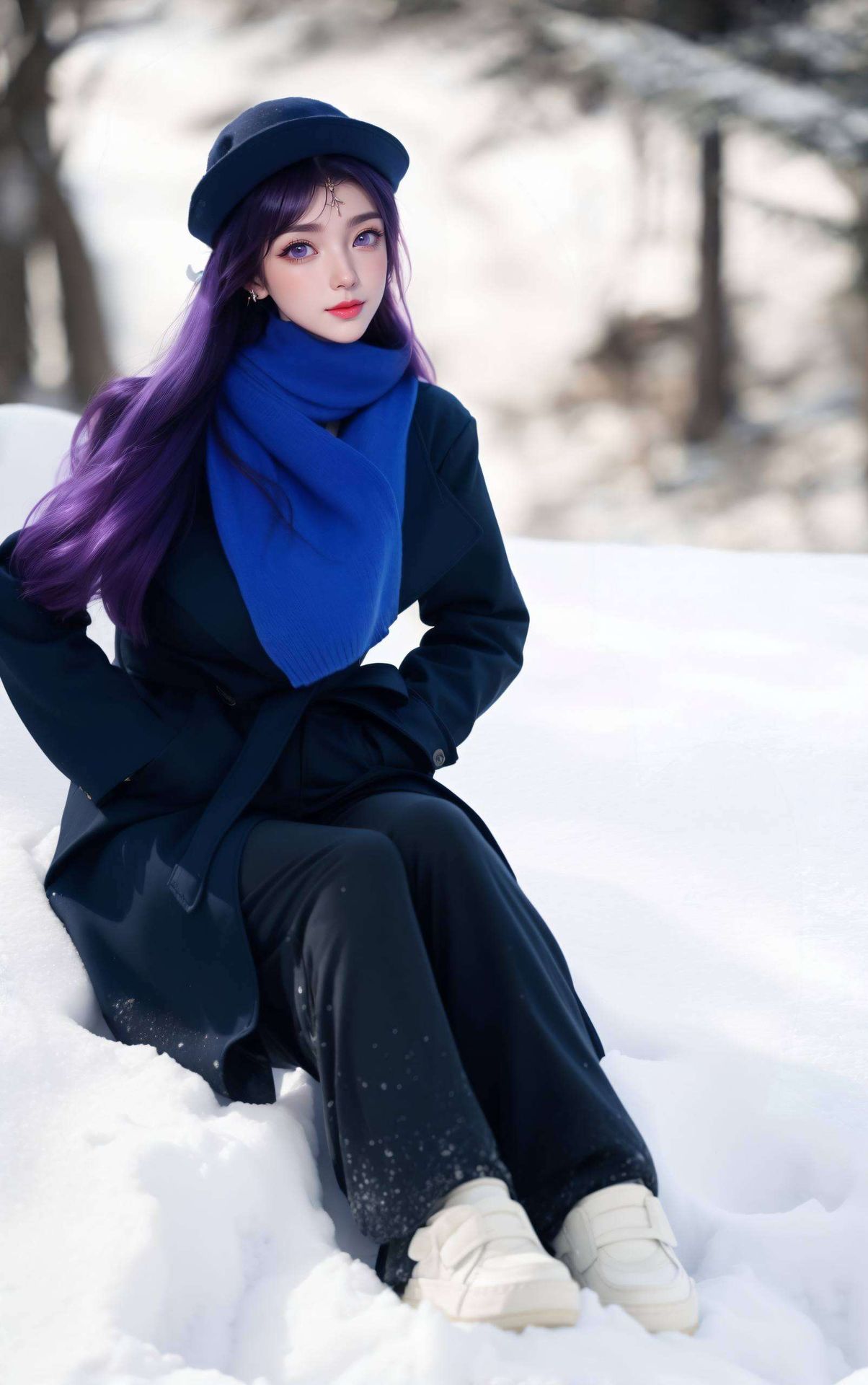 云曦壁纸闺蜜国漫美女的灵动神韵跃然纸上