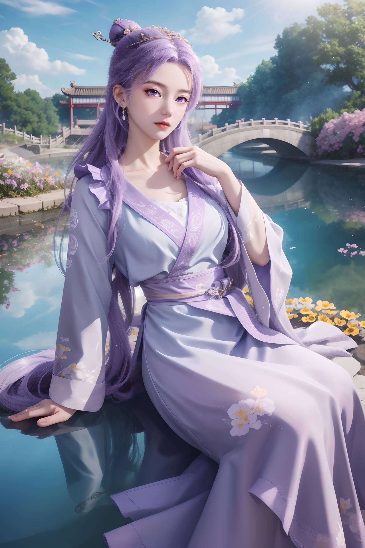 让你的电脑瞬间变身养眼壁纸细腻手绘风格