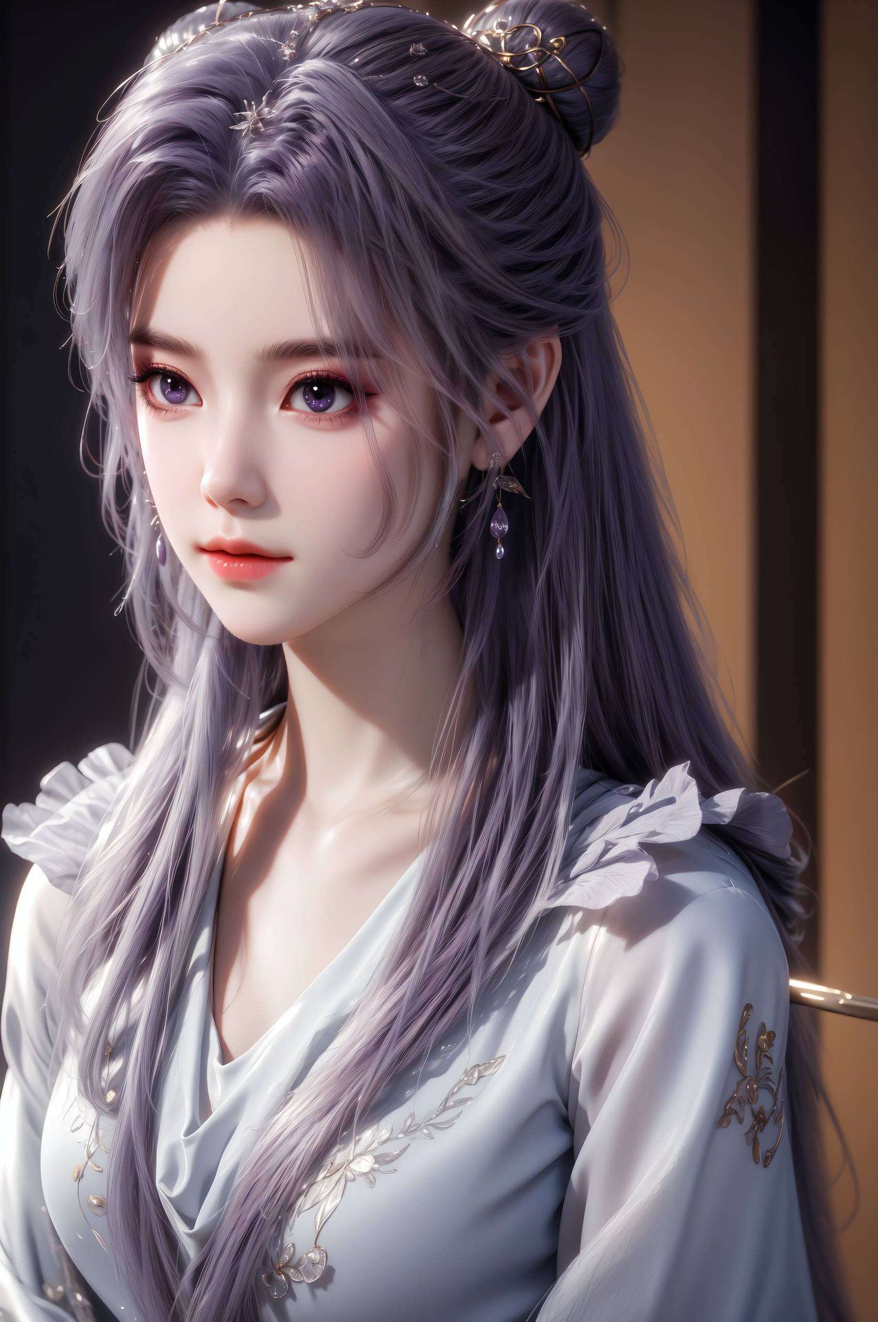 细腻描绘每一丝细节古风美女AI梦幻呈现