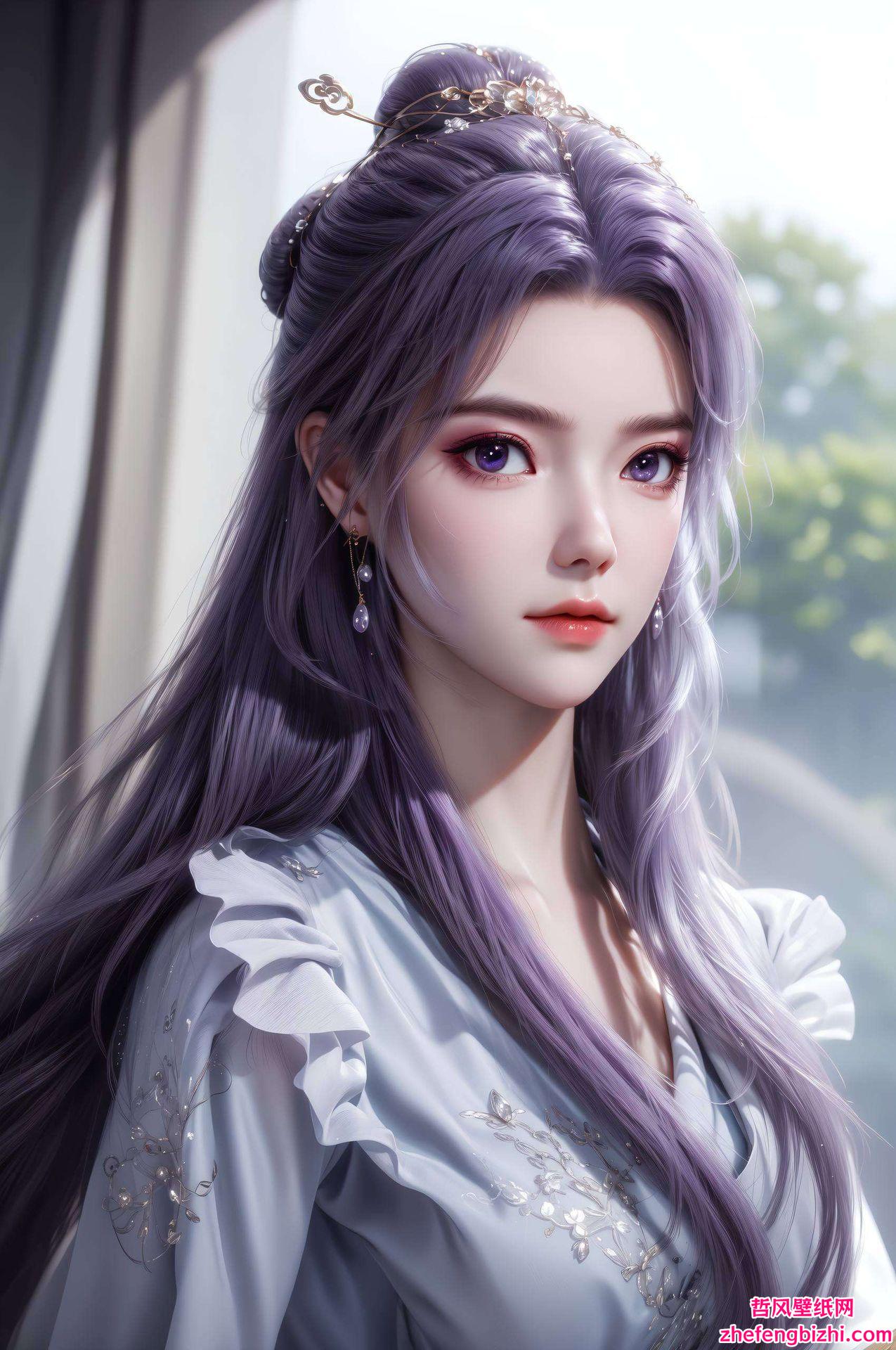 快来收藏这款超好看的国漫女主AI免费壁纸让你手机壁纸焕然一新