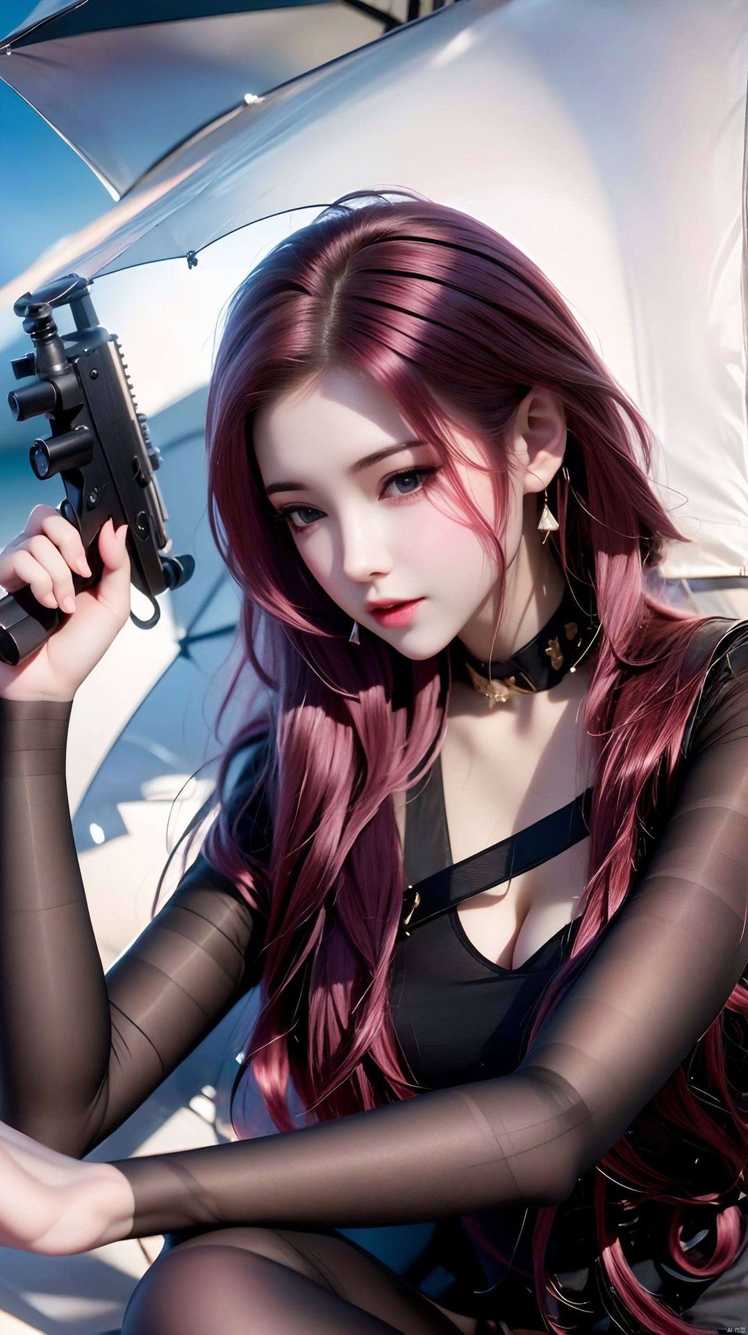 这款AI绘画人物动作参考图感受云悠悠的灵动与优美