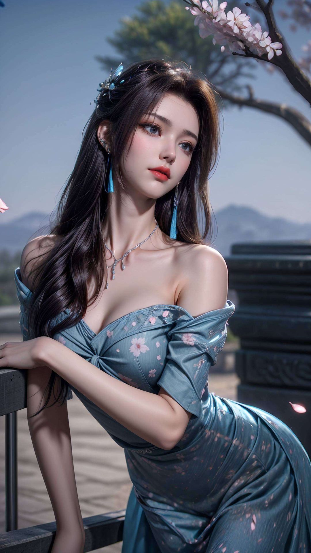 细腻描绘了她的每一个细节为你的桌面带来一场视觉盛宴