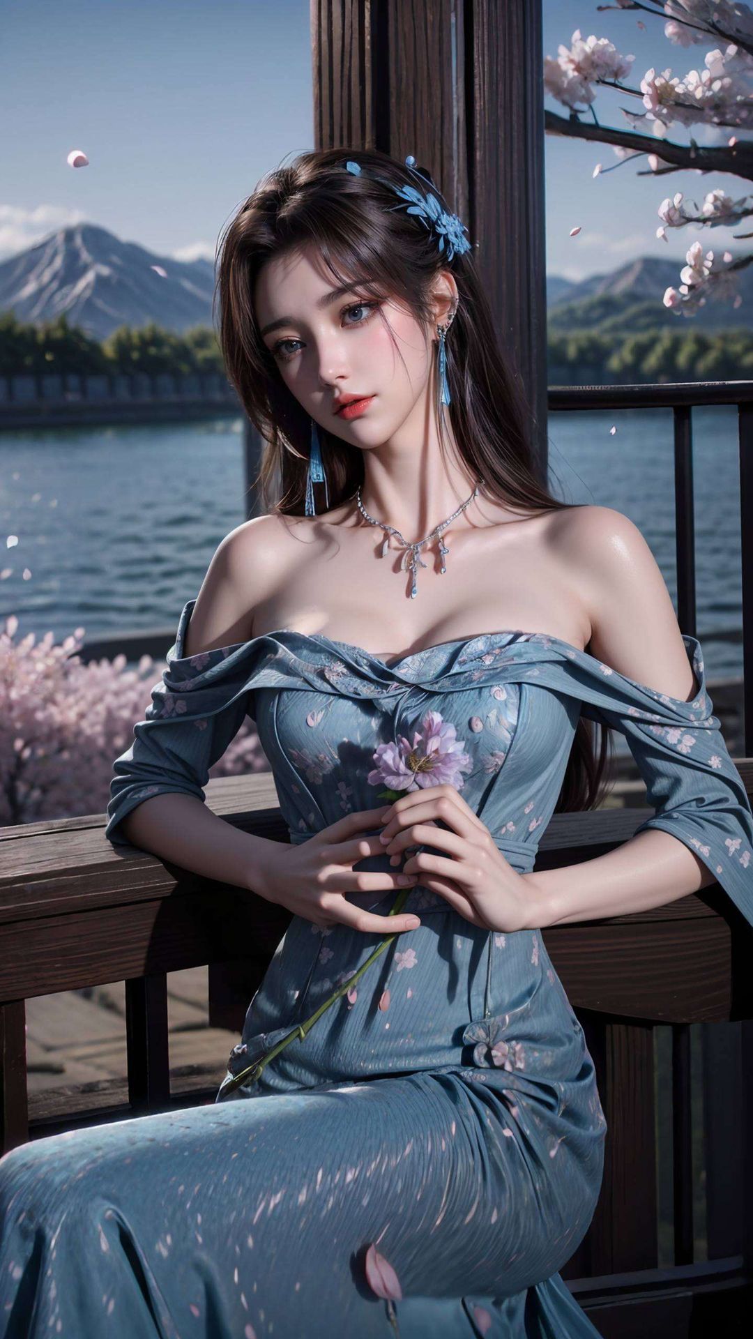 让壁纸中的她仿佛就在眼前以斗破苍穹中的云韵为灵感