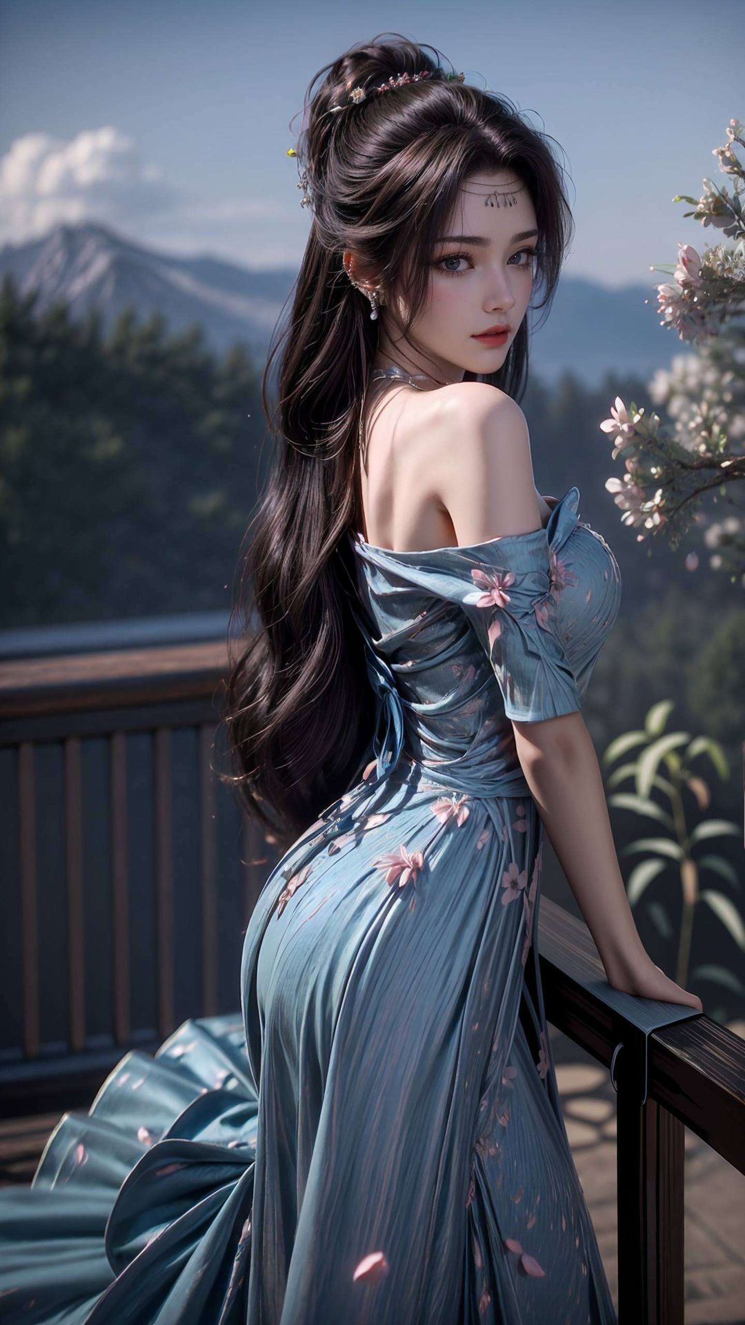 遇见云韵女神！这款云韵动态飞行壁纸以流畅的动画捕捉她的飘逸英姿细腻渲染